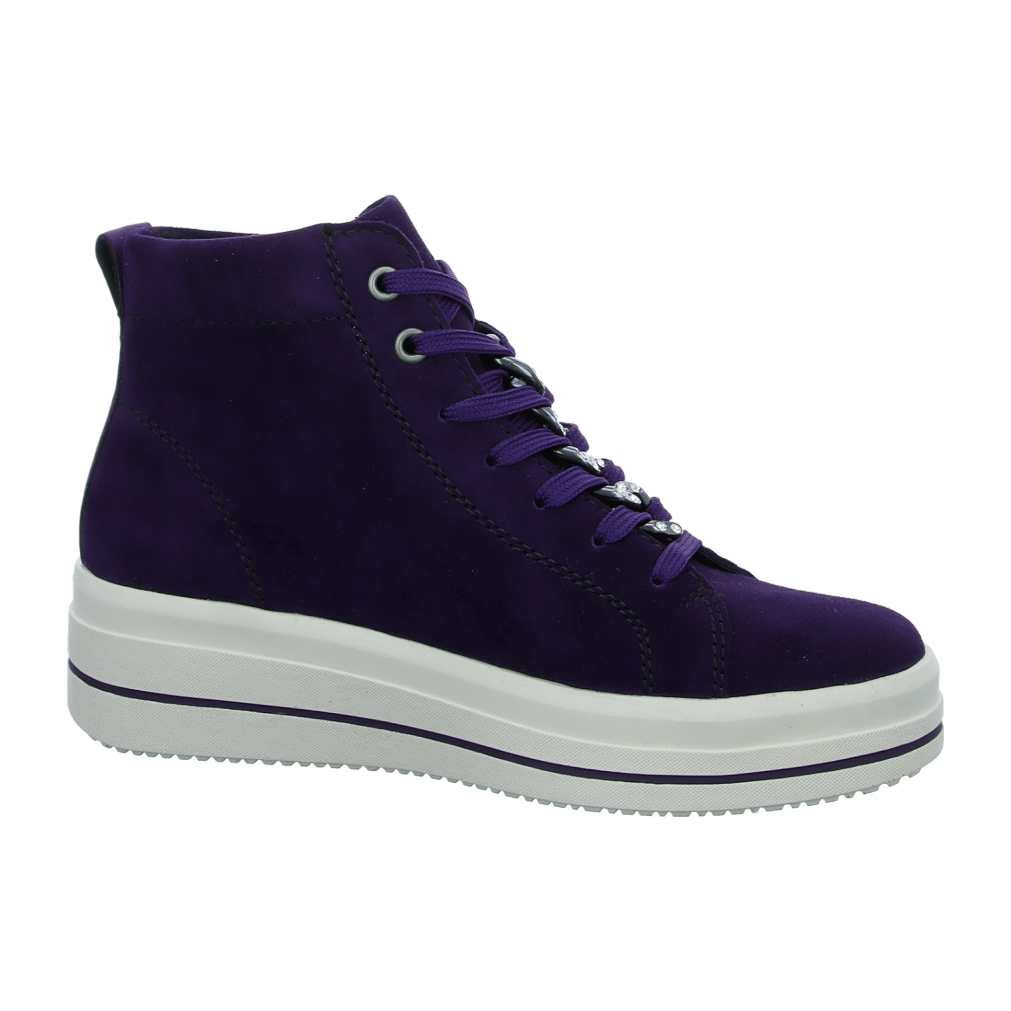Remonte D1C70 Women's Purple Shoes Comfortable Casual Footwear