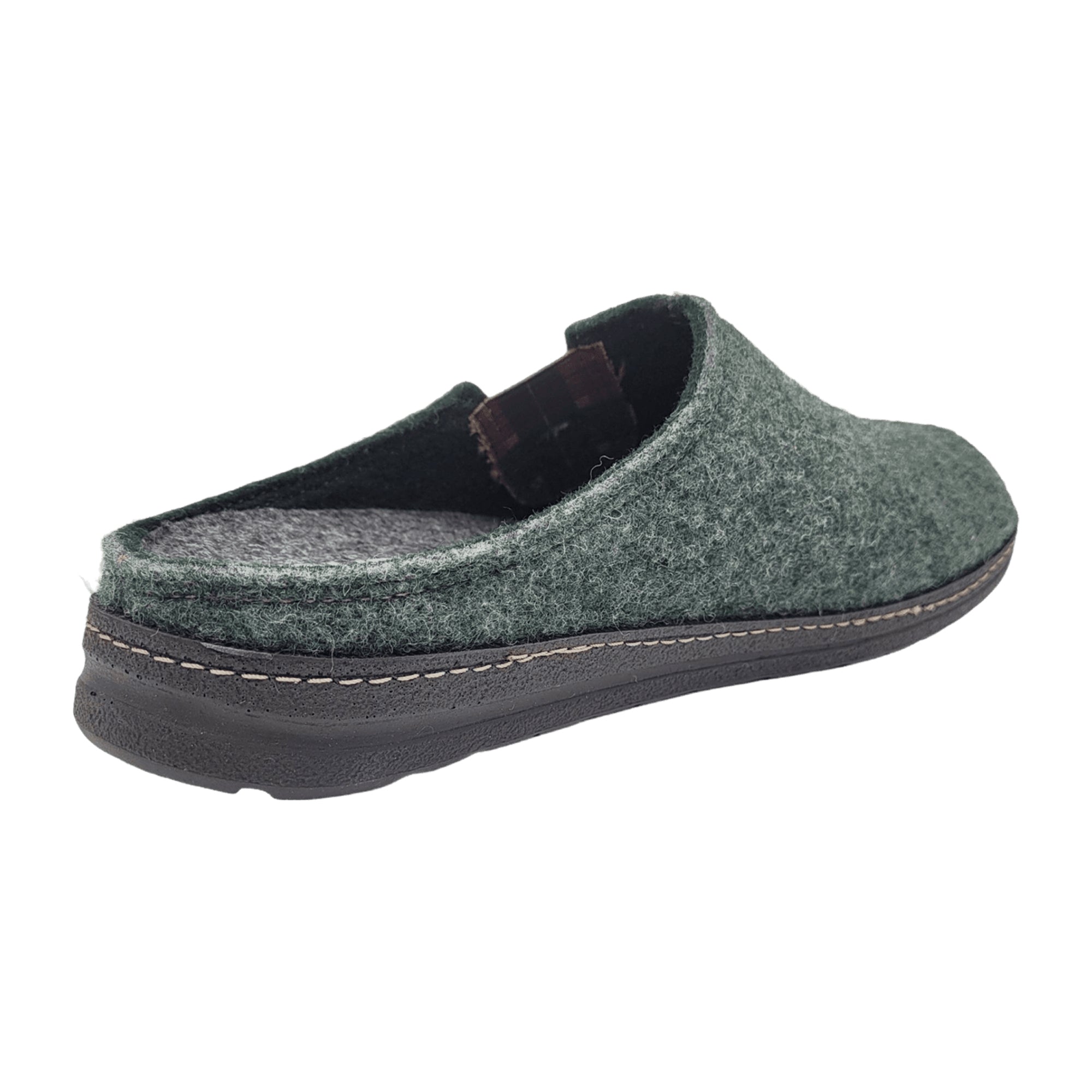 Rohde Cactus Men's Slip-On Shoes Gray Felt Warm Lined Removable Insole