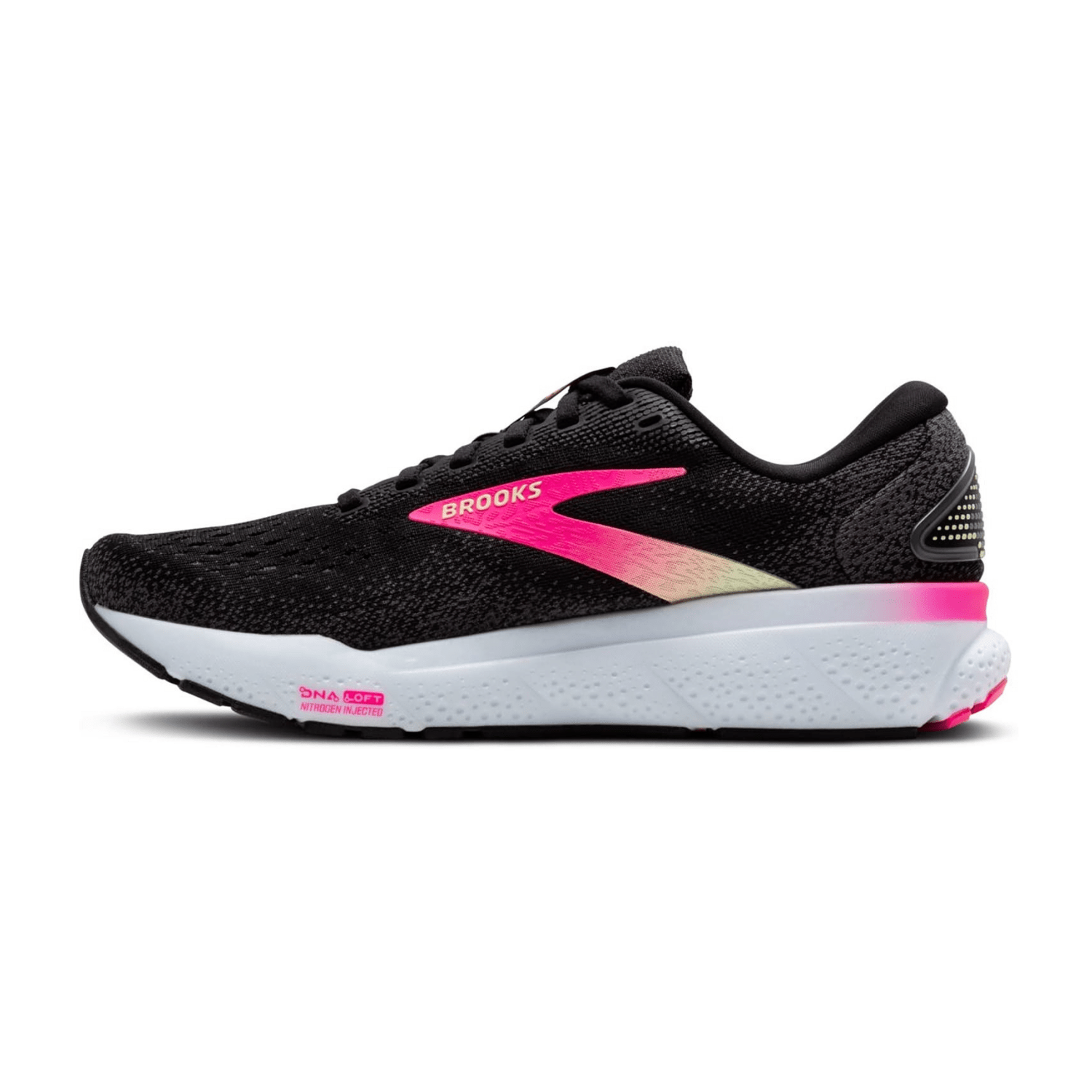 Brooks Ghost 16 Women's Running Shoes in Black Synthetic