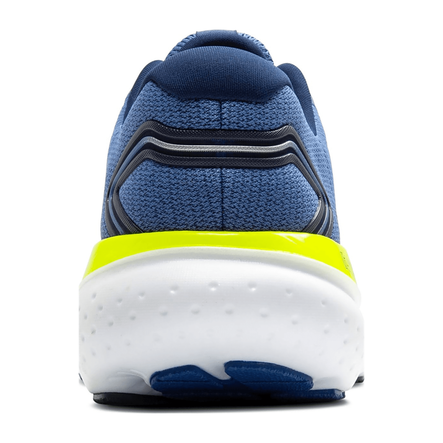 Brooks Glycerin 21 Men's Running Shoes in Peacoat Blue & Lemon Yellow, Textile Upper, Rubber Sole