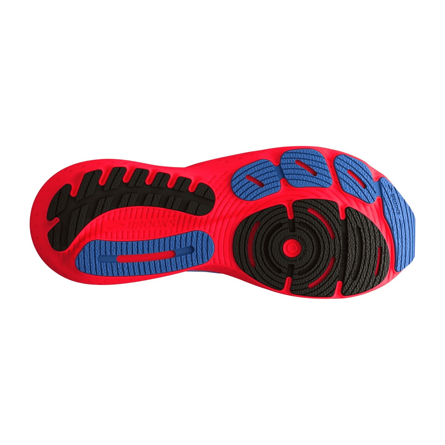 Brooks Glycerin 21 Women's Running Shoes in Blue, Black & Pink | Textile Upper with Lace-Up Closure & Rubber Outsole