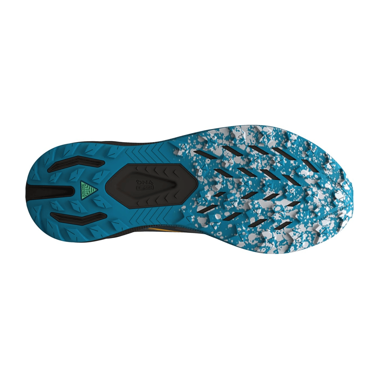 Brooks Catamount 3 Men's Trail Running Shoes - Gray, Vegan, Textile Lining, Rubber Outsole