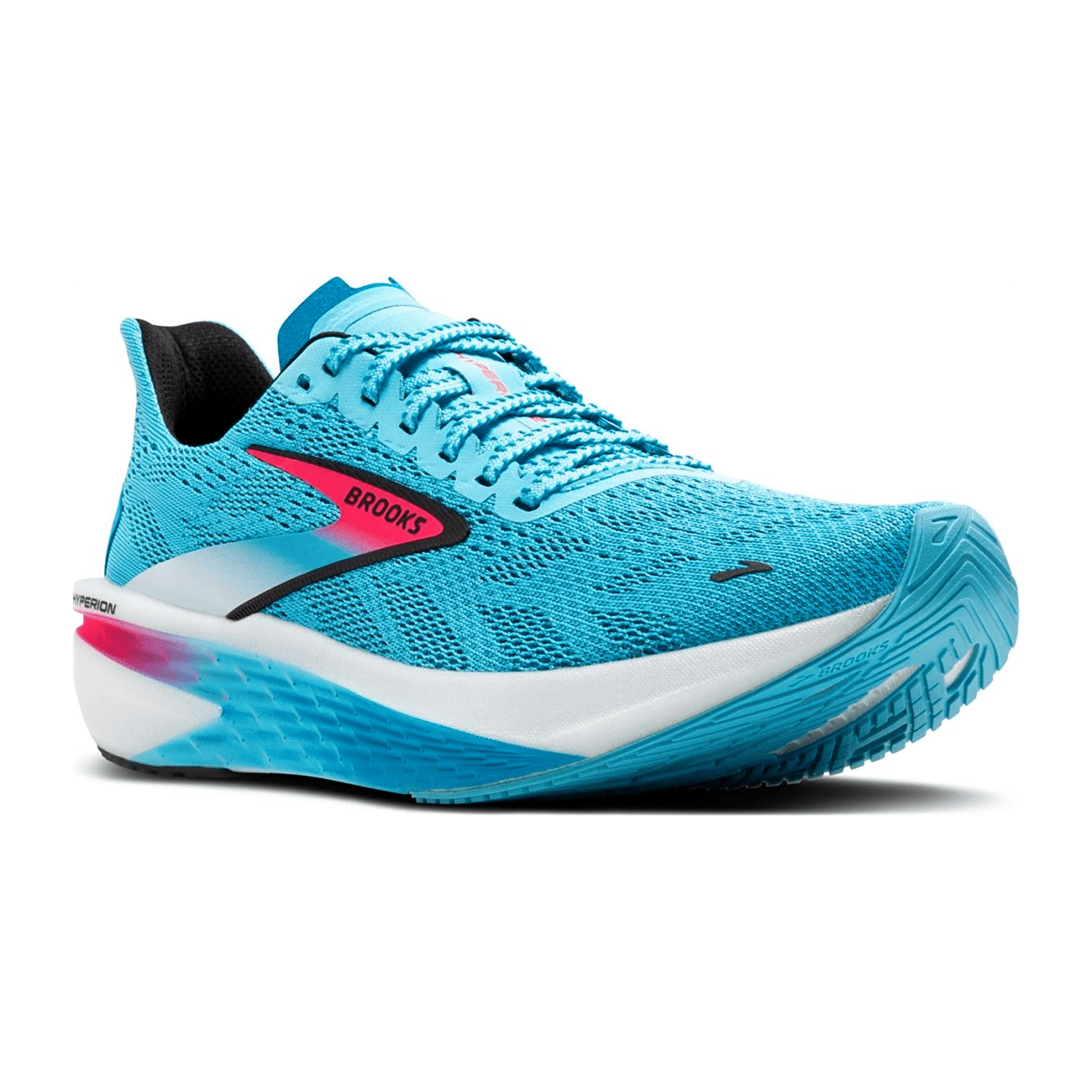 Brooks Women's Hyperion 2 Running Shoes in Crystal Seas Diva Pink/Black Synthetic