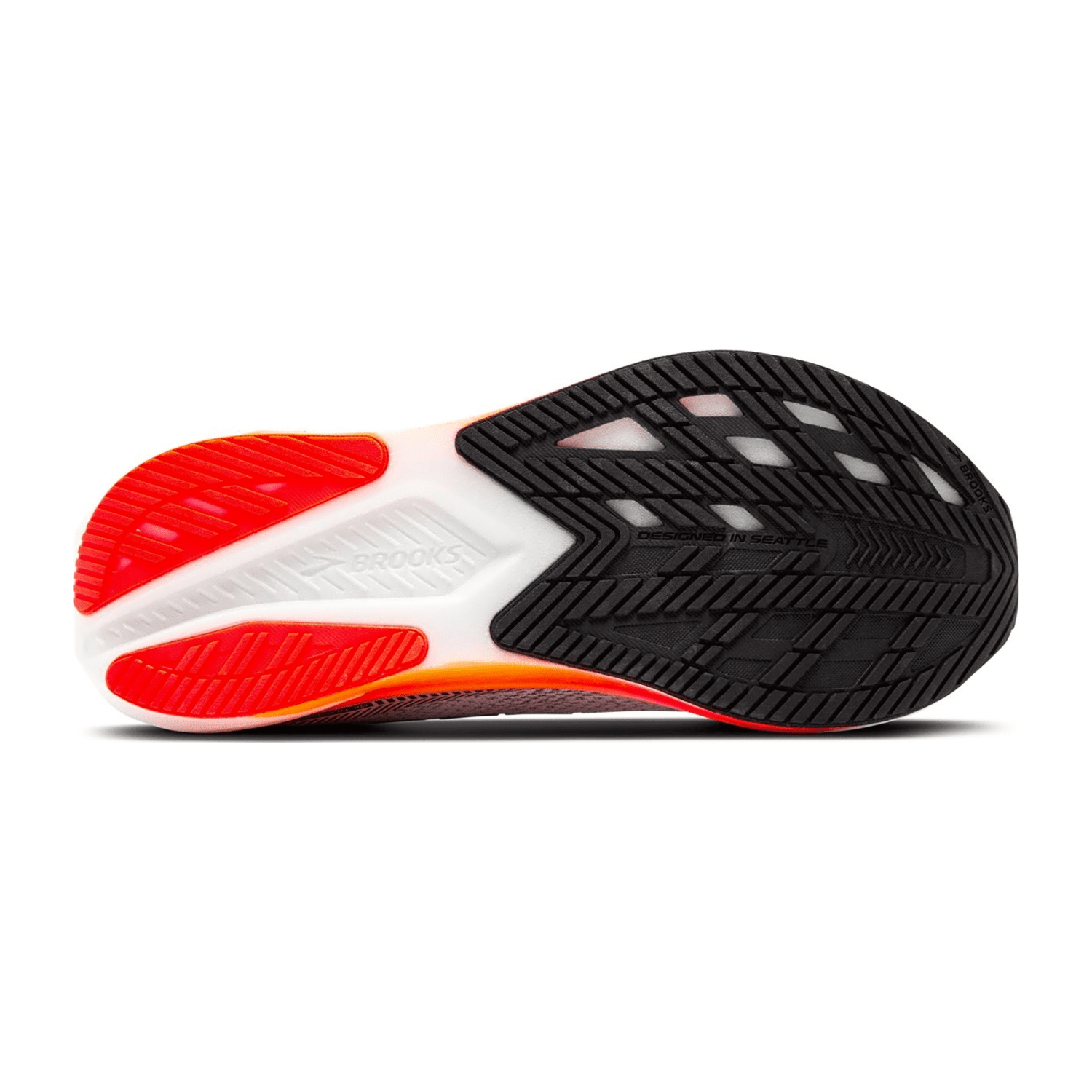 Brooks Women's Hyperion GTS 2 Running Shoes, Illusion Coral/Black, Synthetic Textile Upper, Rubber Sole