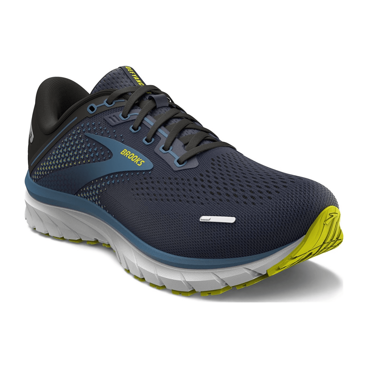 Brooks Defyance 13 Men Running Shoes Grey Textiles Rubber Sole
