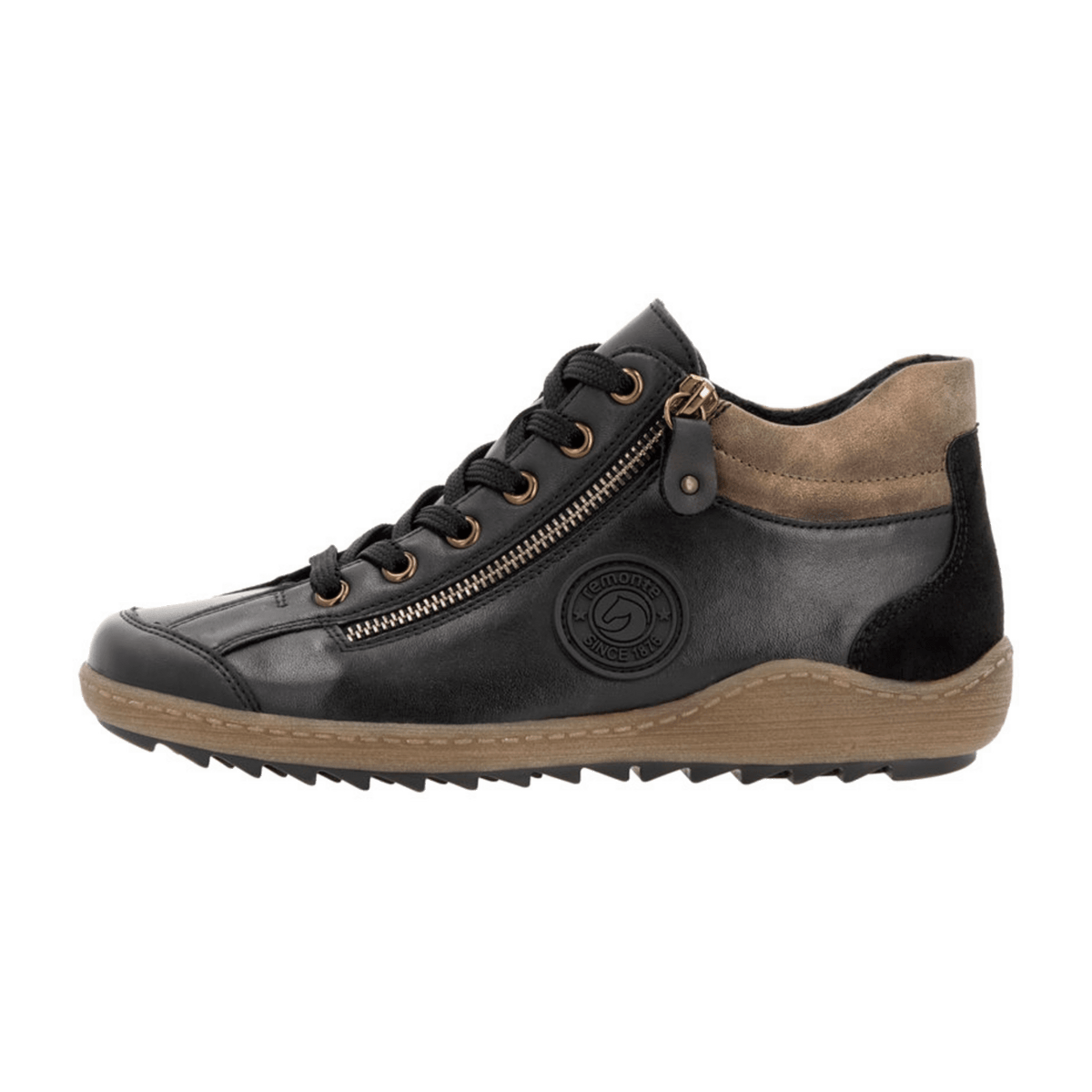 Remonte Women's R1477 Boots Black Leather Comfort