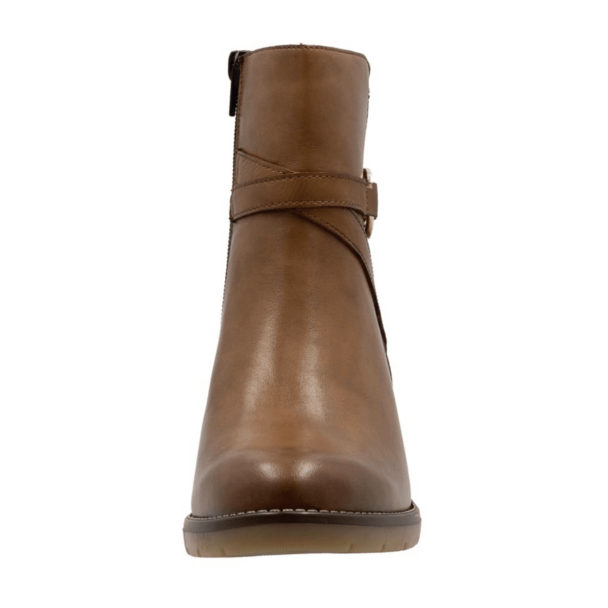 Remonte Women's D2A73 Chelsea Boot - Brown Smooth Leather