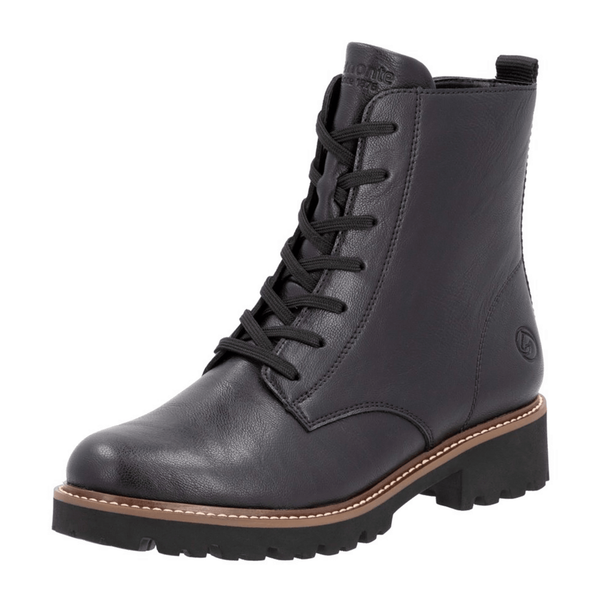 Remonte Women's Chelsea Boots D8661 Black Leather Ankle Boots