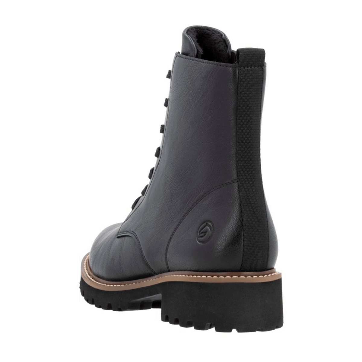 Remonte Women's Chelsea Boots D8661 Black Leather Ankle Boots