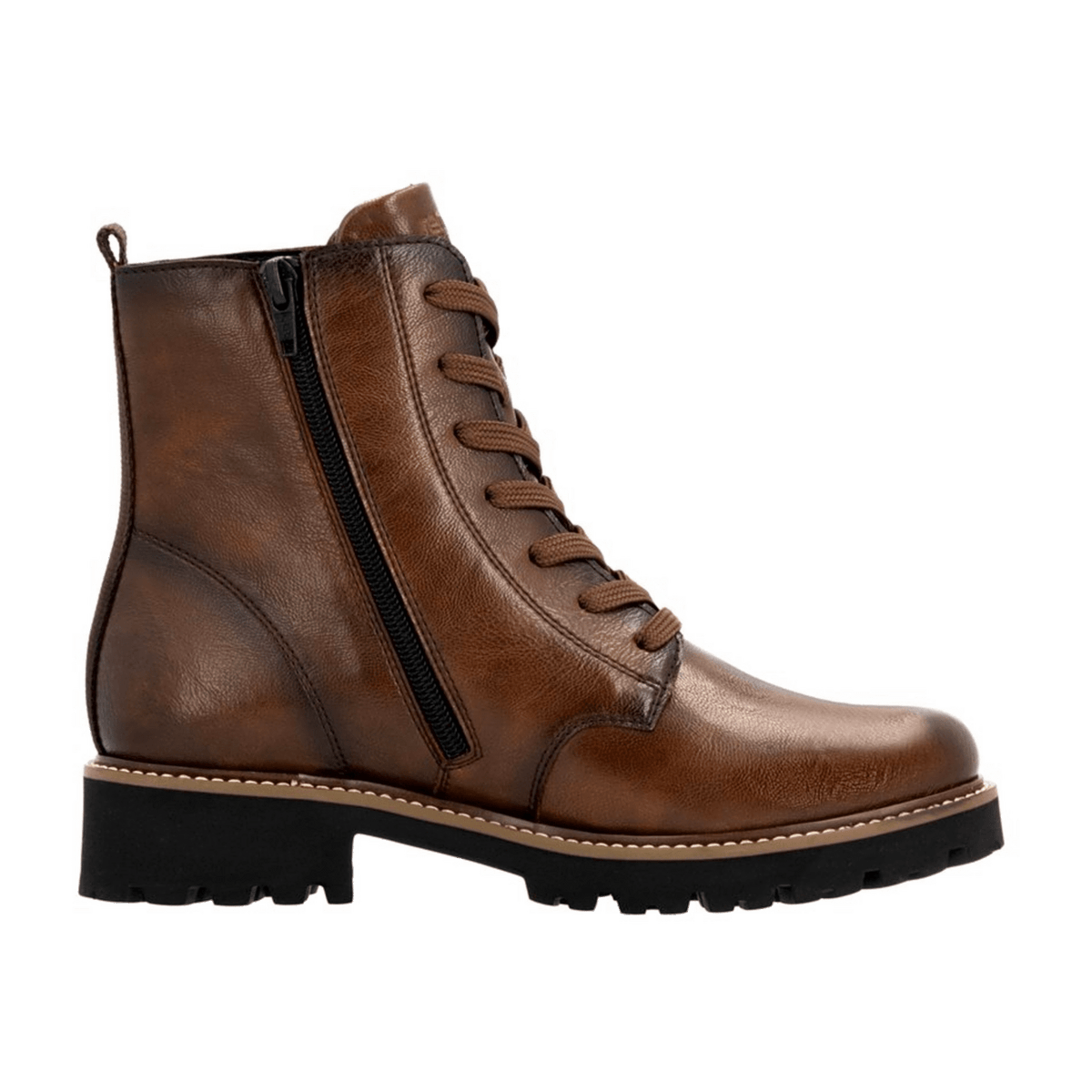 Remonte Women's Chelsea Boots D8661 Brown Leather Ankle Boots