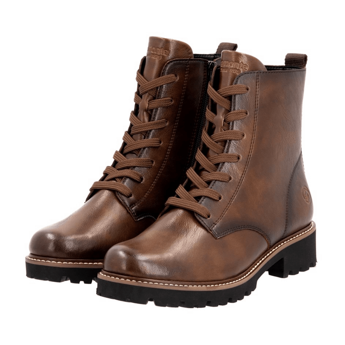 Remonte Women's Chelsea Boots D8661 Brown Leather Ankle Boots