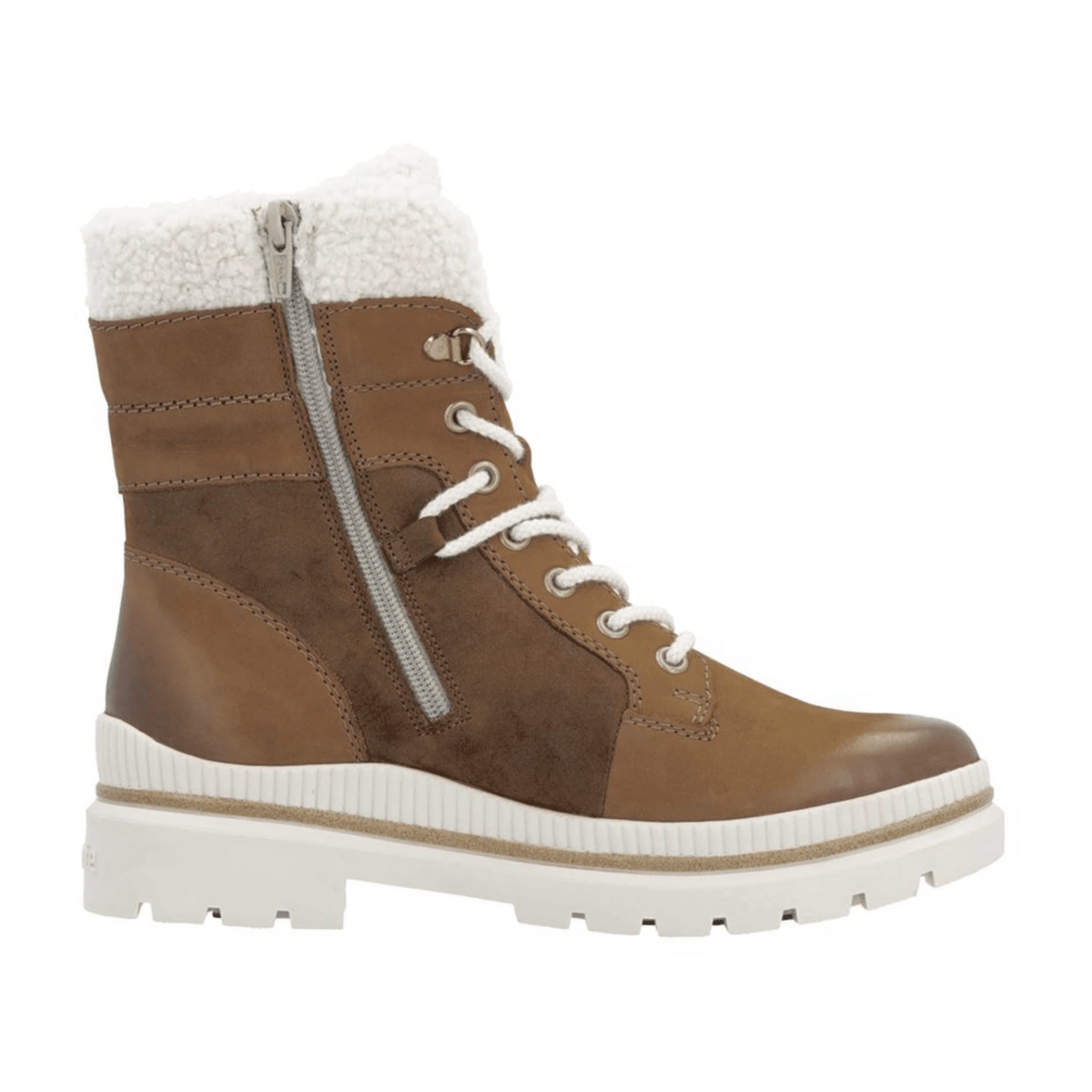 Remonte Women's Chelsea Boots D0C77 - Water-Resistant Brown Suede Winter Boots