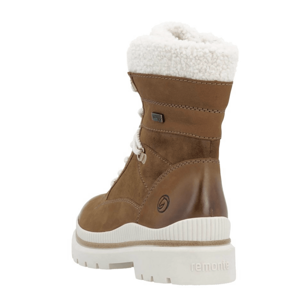 Remonte Women's Chelsea Boots D0C77 - Water-Resistant Brown Suede Winter Boots