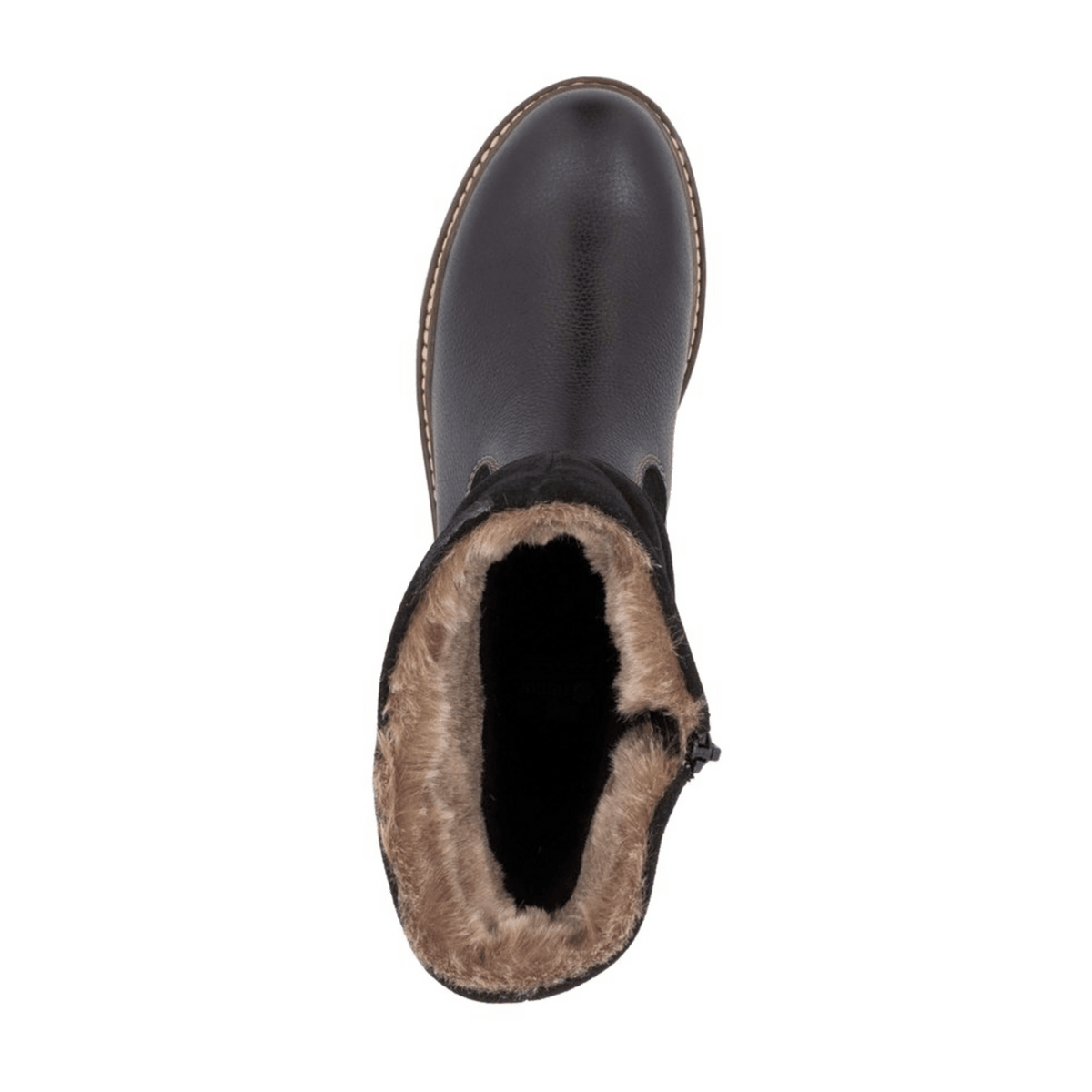 Remonte Women's Water-Repellent Suede Winter Boots Black