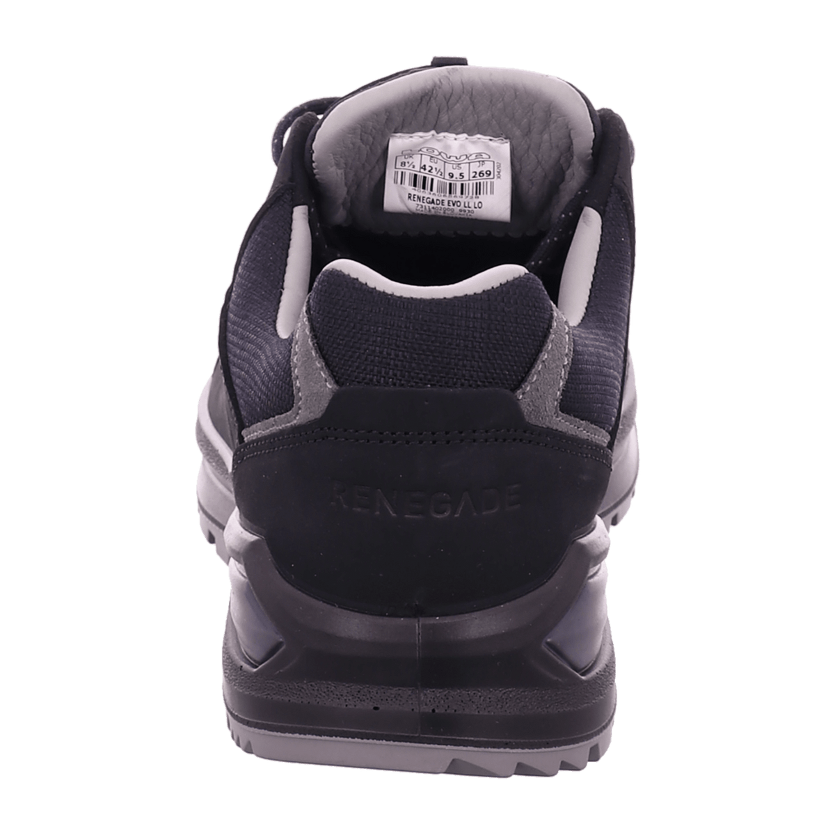 LOWA Renegade Evo LL Lo Men's Trekking Shoes Black Grey