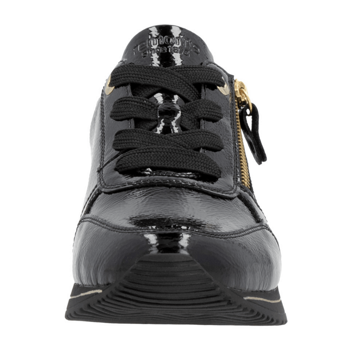 Remonte Women's Suede Sneakers Black - Lightweight Breathable