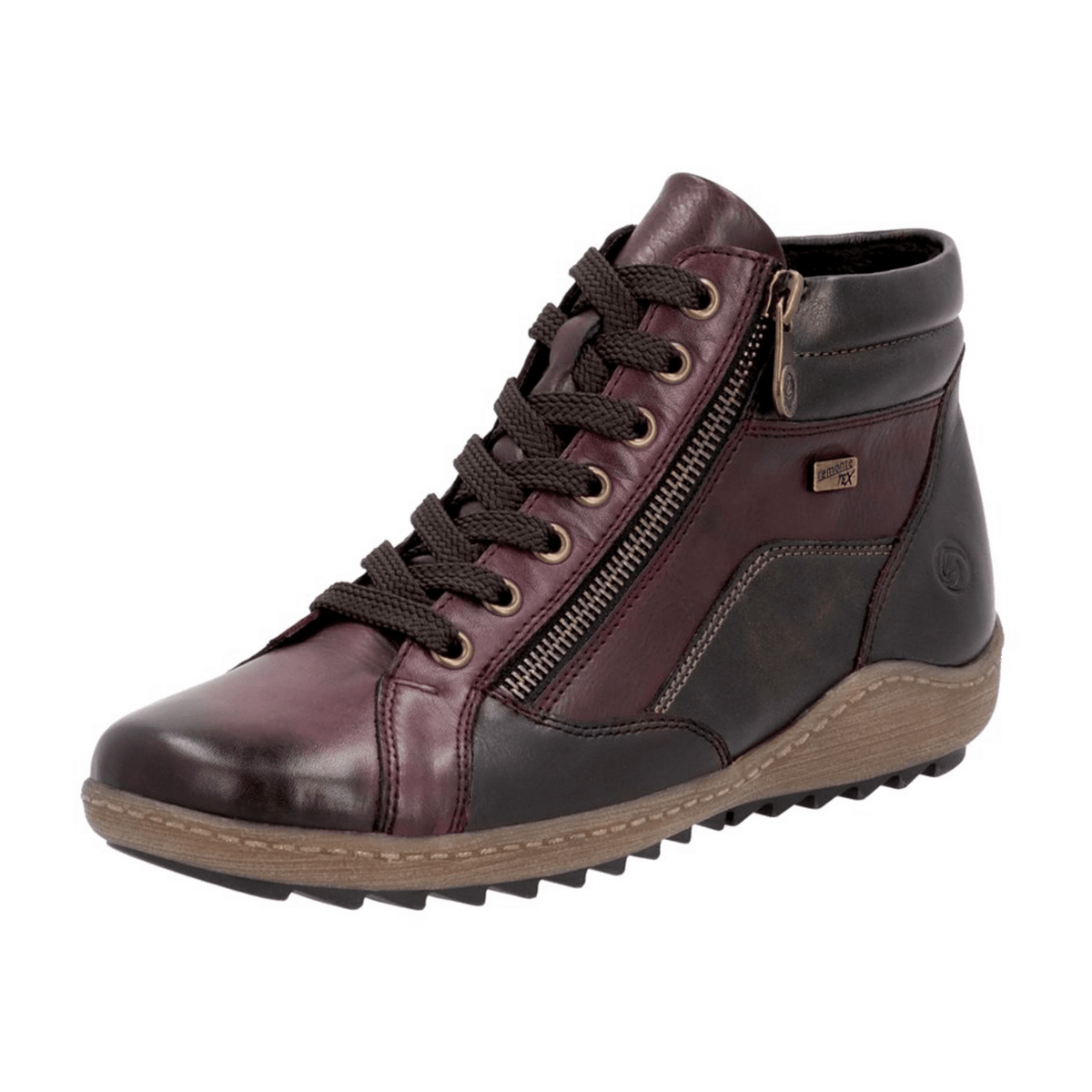 Remonte Women's Ankle Boots R1458 Red Leather