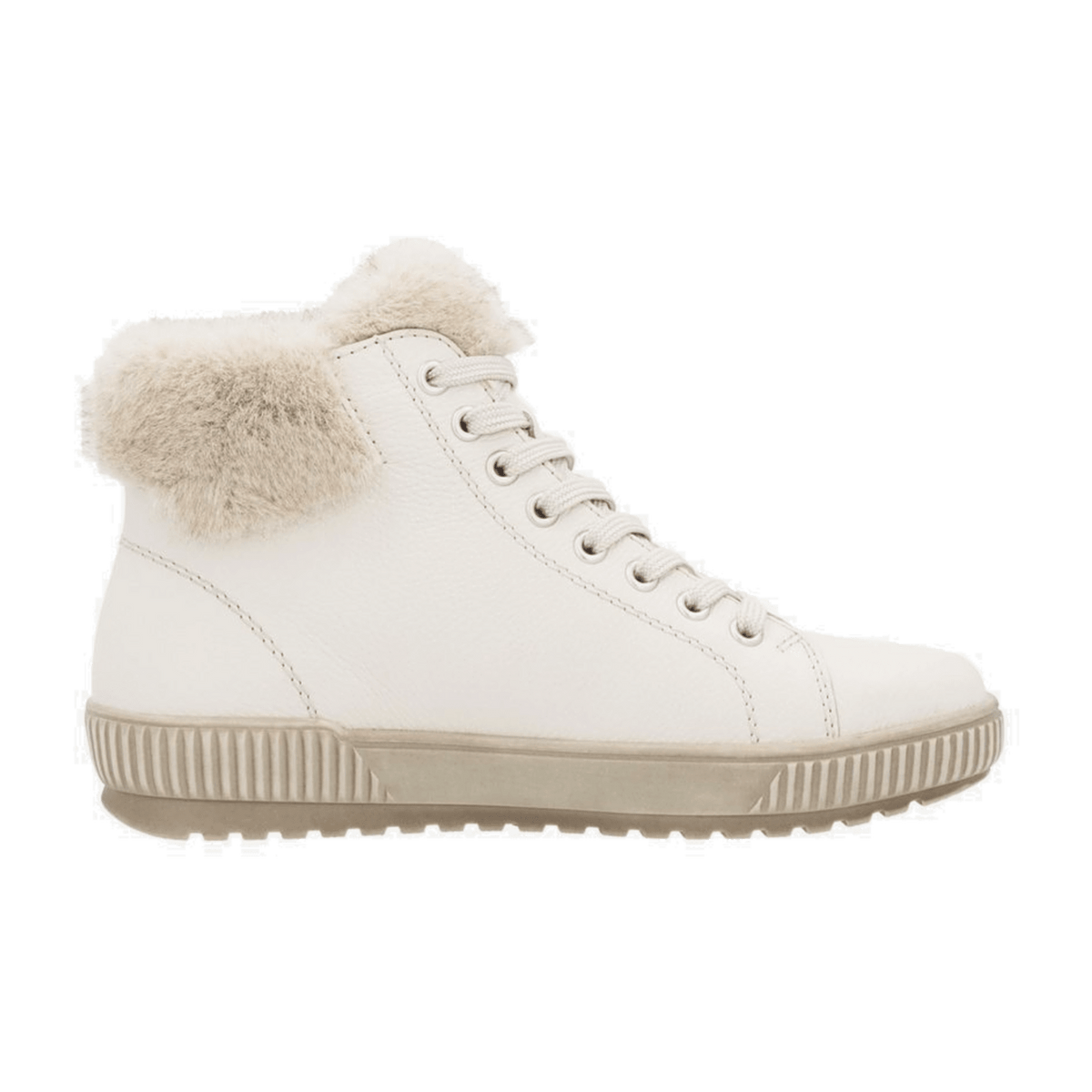 Remonte Women's High-Top Sneaker D0780 - Water-Repellent Leather Mid Cut