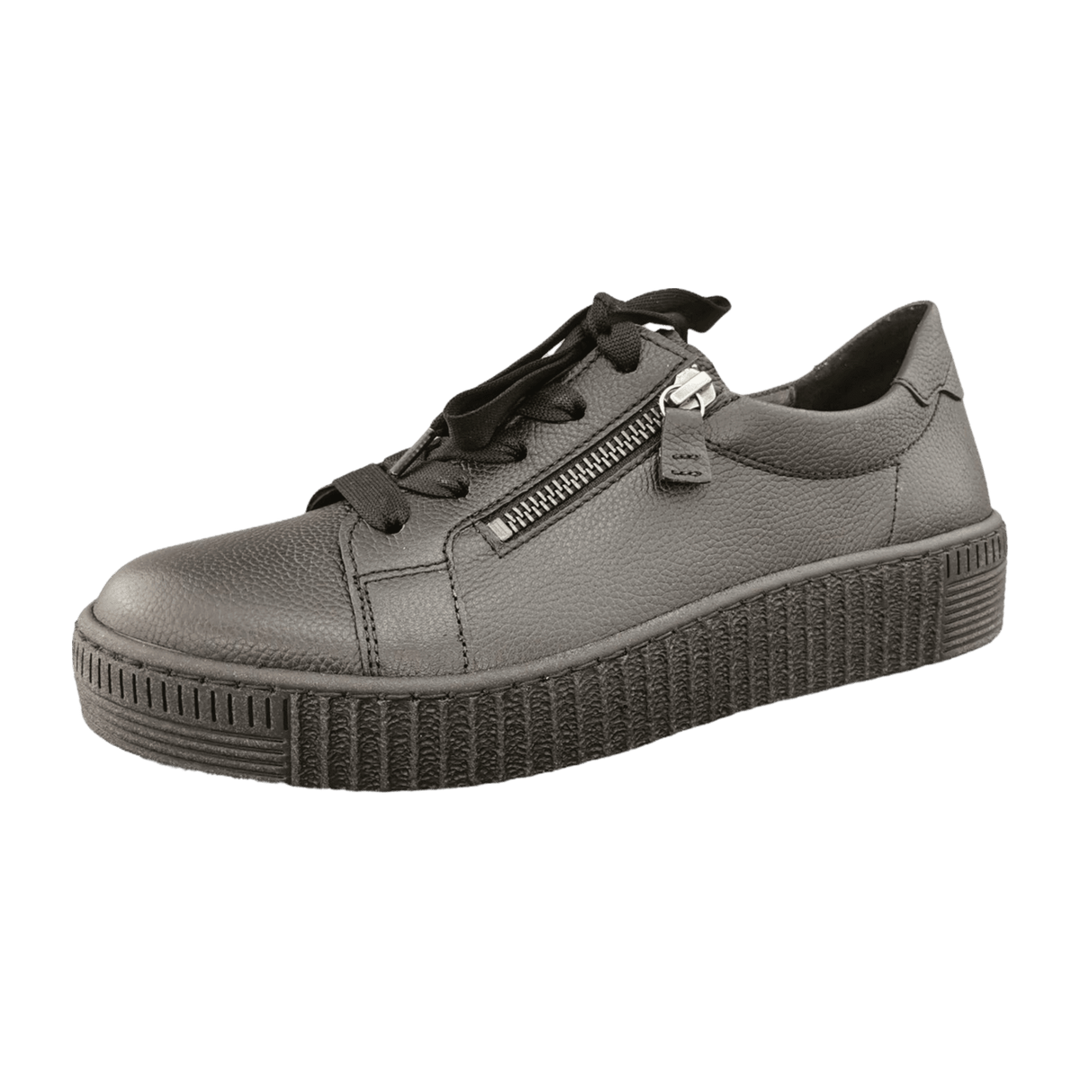 Gabor Women's Low-Top Sneakers Black - Interchangeable Insole