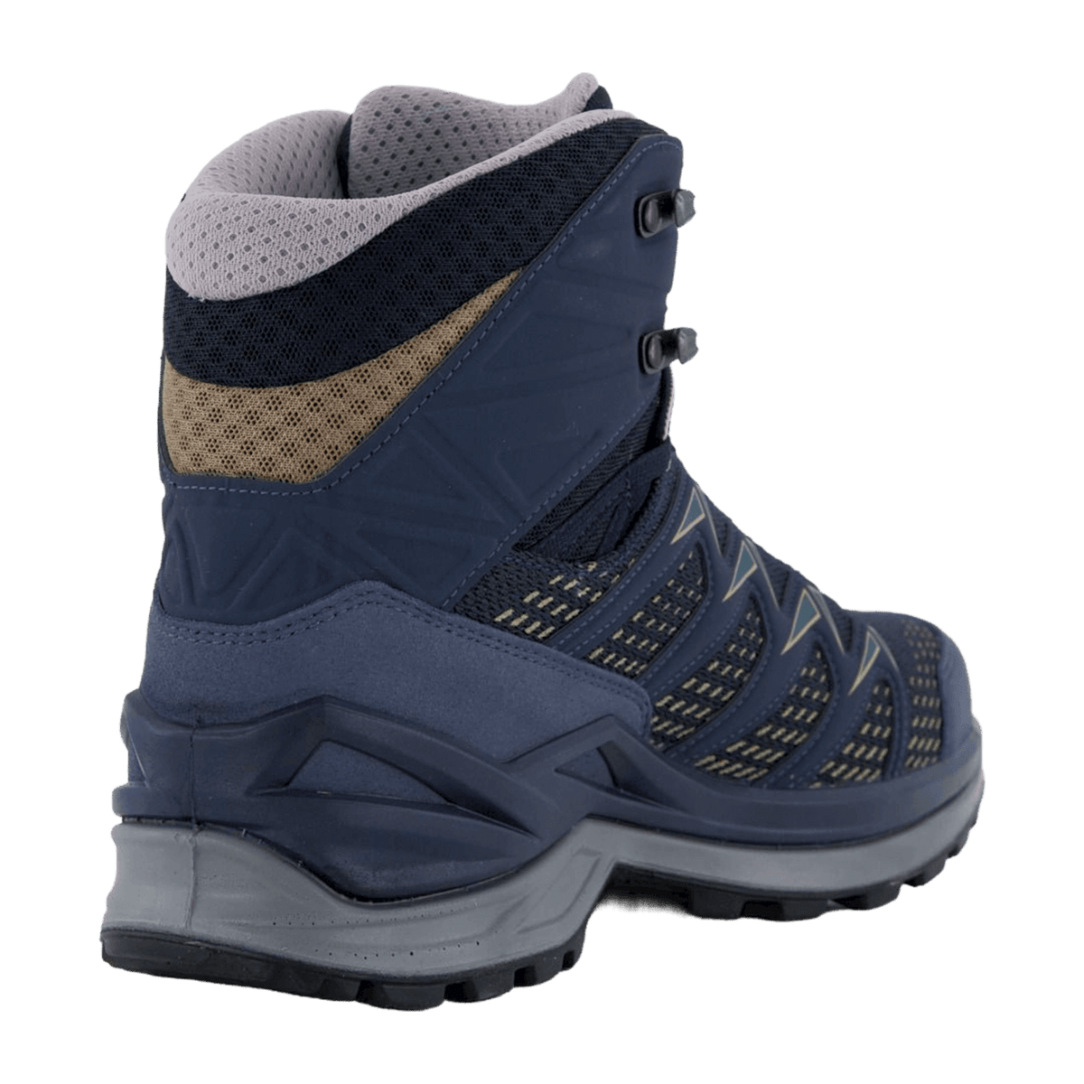 LOWA INNOX PRO GTX MID Men's Trekking Boots Waterproof Leather Jeans Dune