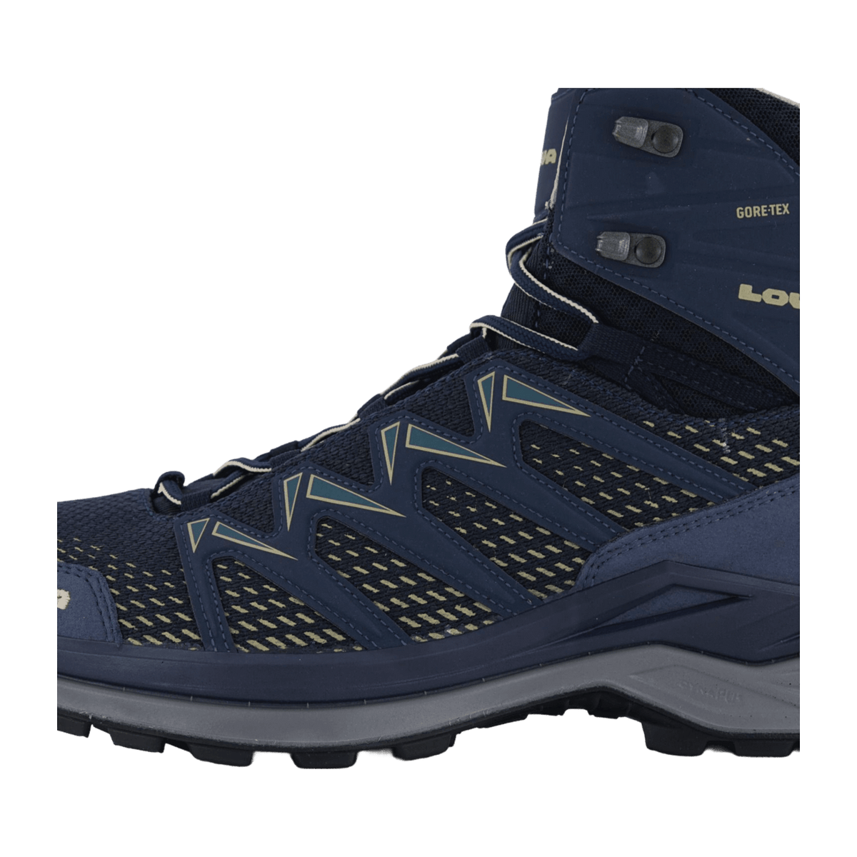 LOWA INNOX PRO GTX MID Men's Trekking Boots Waterproof Leather Jeans Dune