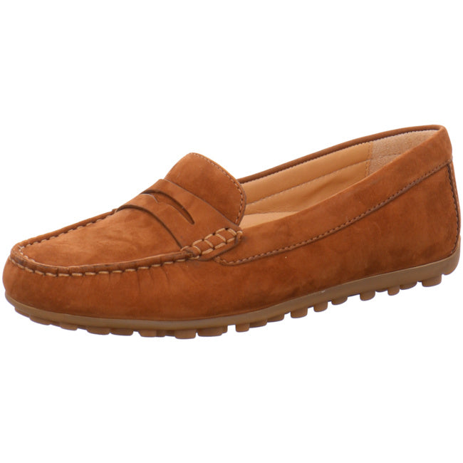 Ecco moccasin slippers for women brown - Bartel-Shop