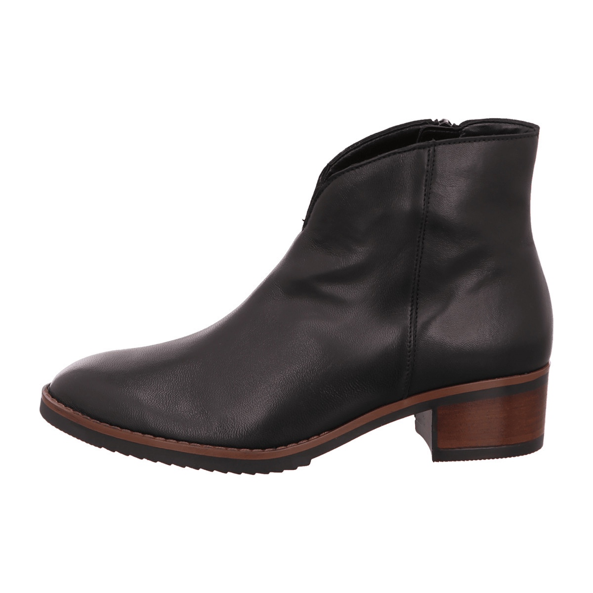 Gabor Classic Women's Ankle Boots Black Leather Comfort