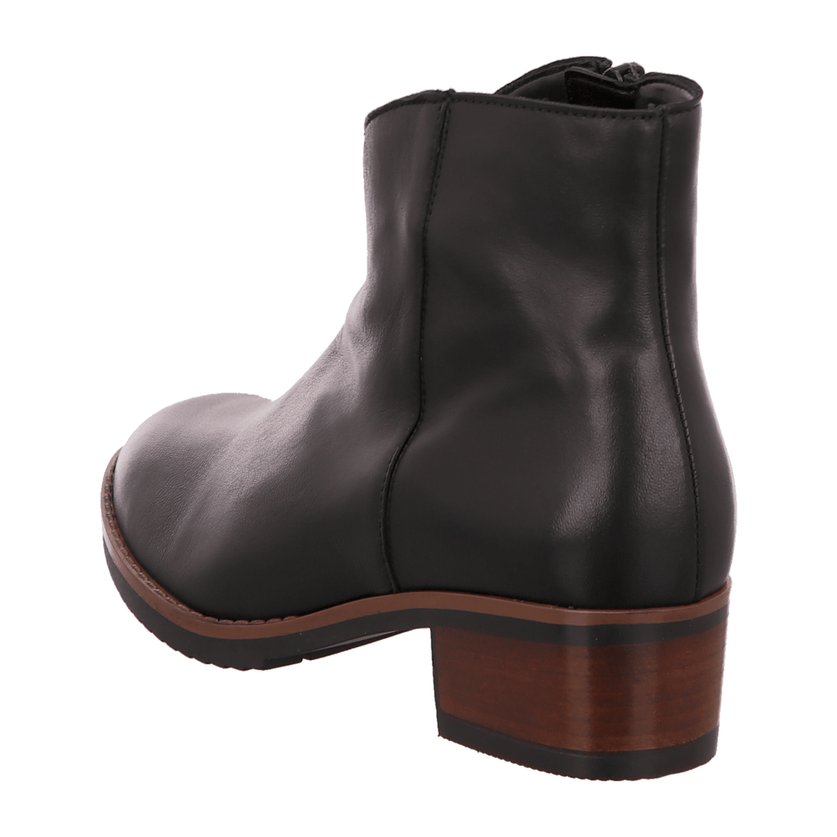Gabor Classic Women's Ankle Boots Black Leather Comfort