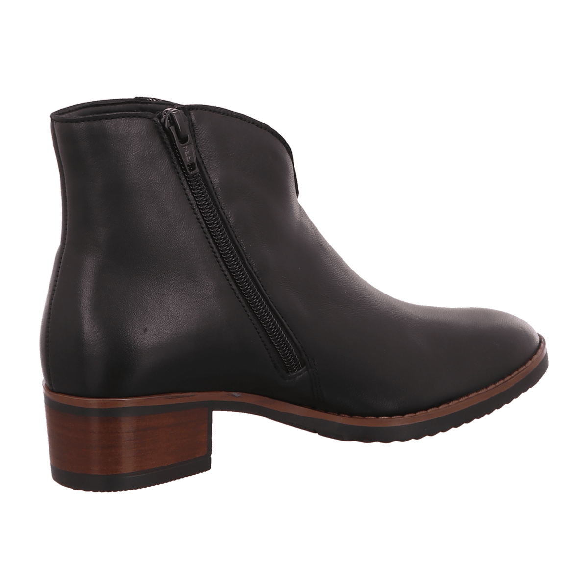 Gabor Classic Women's Ankle Boots Black Leather Comfort