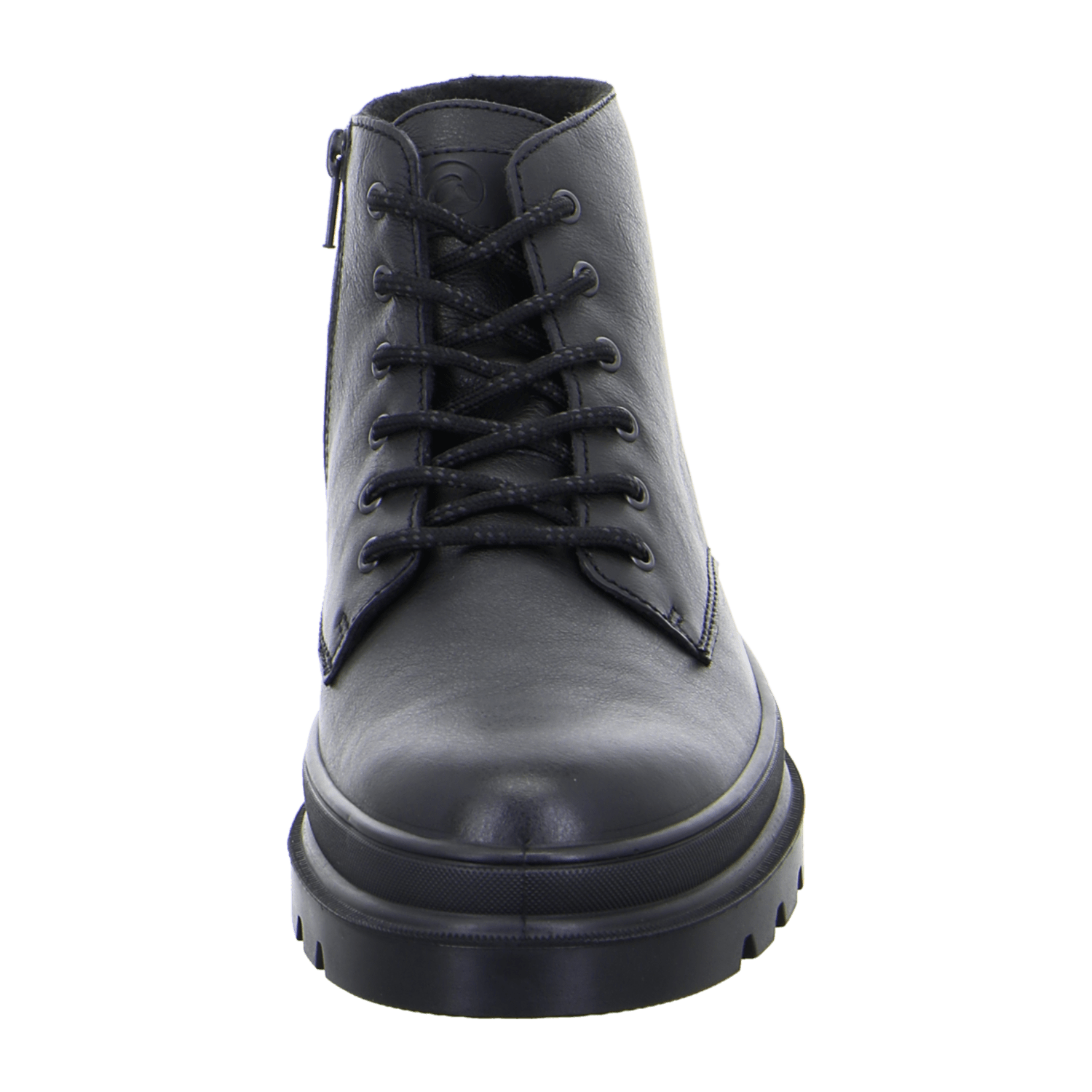 ARA FREDO Men's Classic Oxford Shoes Black Smooth Leather