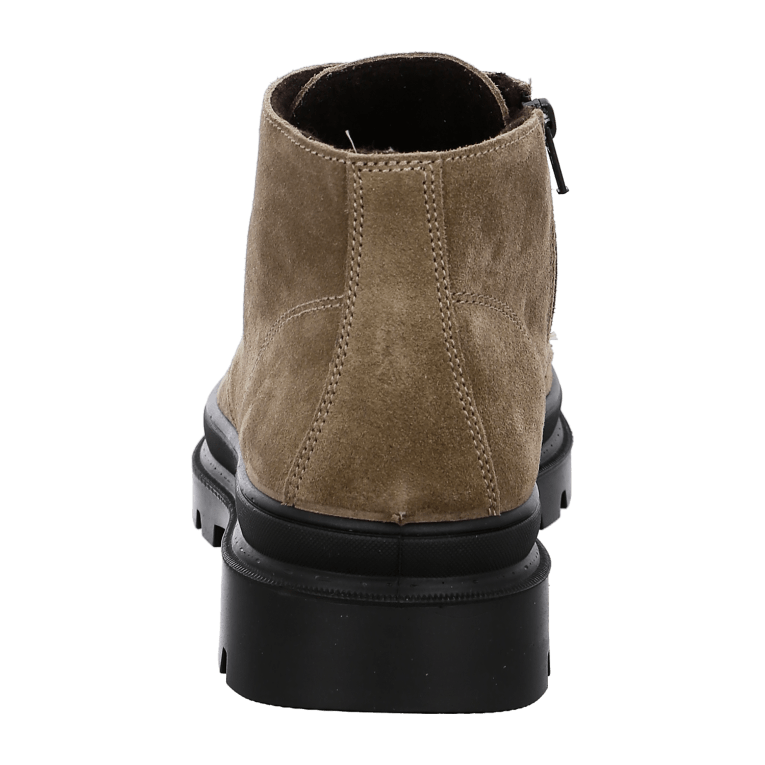 ARA Fredo Men's Boots in Beige Suede with Lace-Up Closure and Round Toe