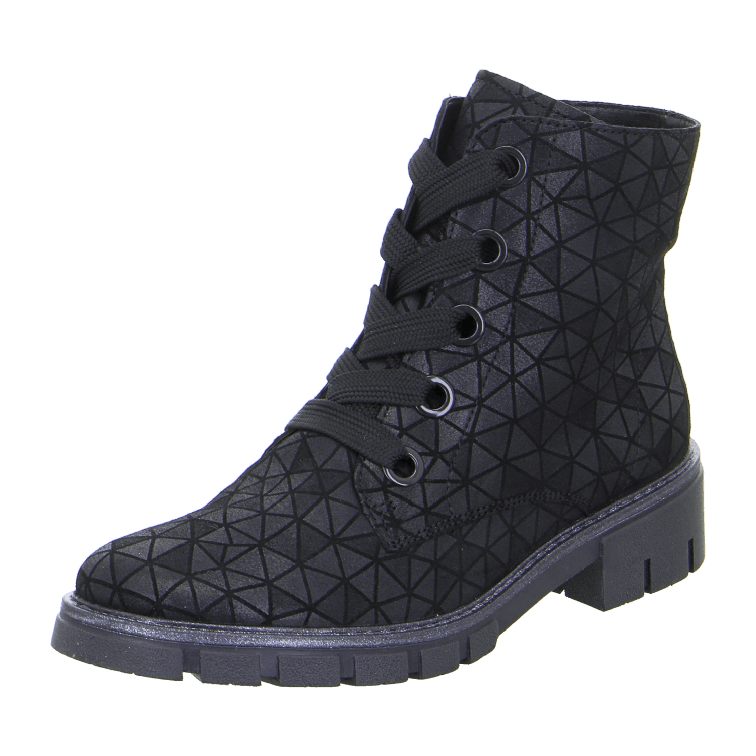 ARA DOVER Women's Velvet Leather Ankle Boots with Zipper Classic Black
