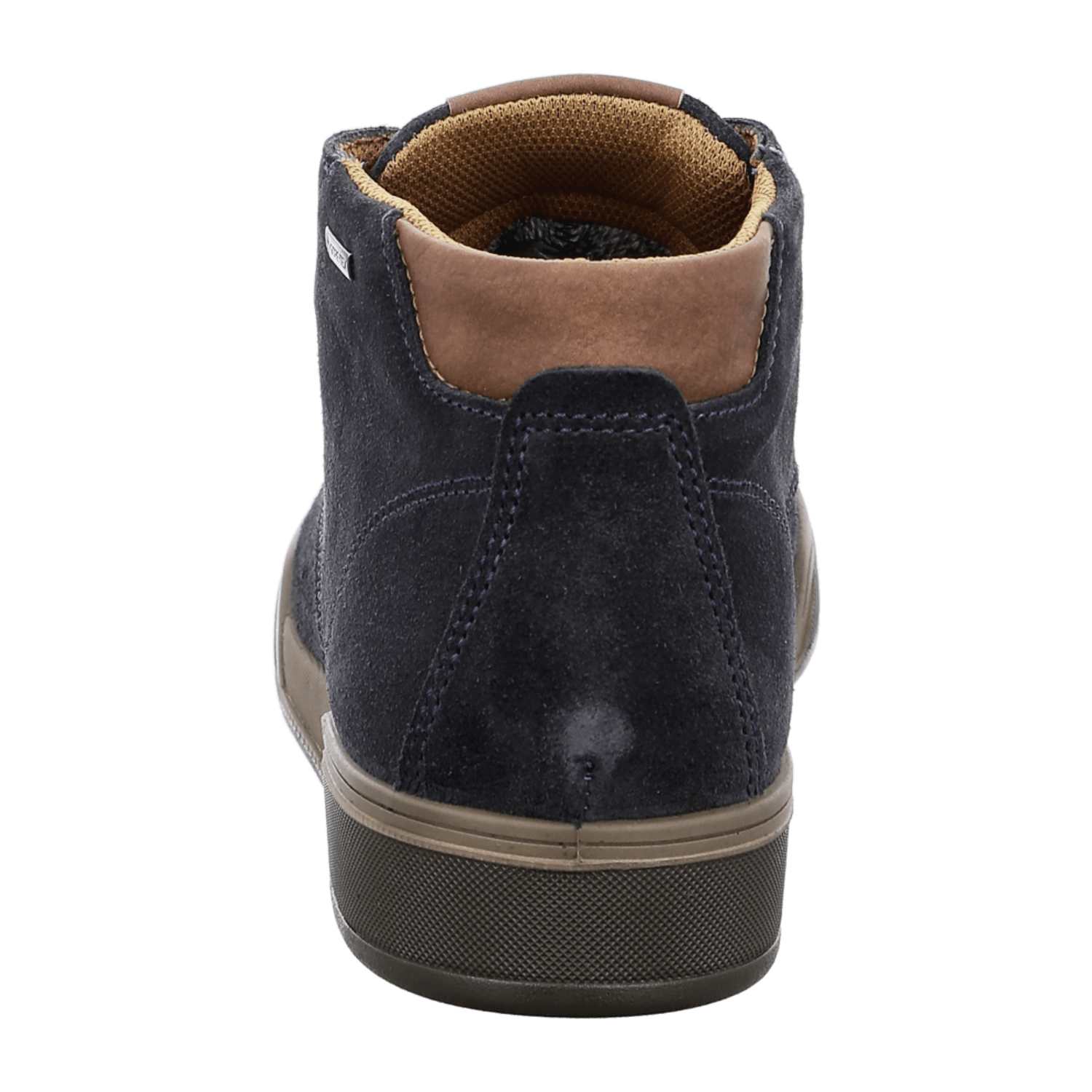 ARA Dino Men's Suede Boots in Blue with Lace-Up Detail - Sneaker Style