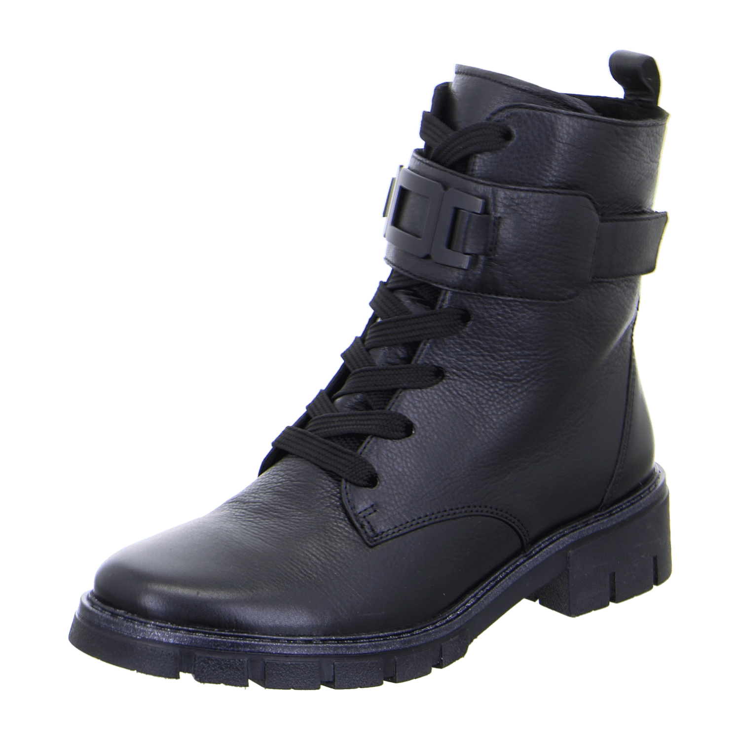 ARA DOVER Women's Leather Ankle Boots Classic with Zipper Black
