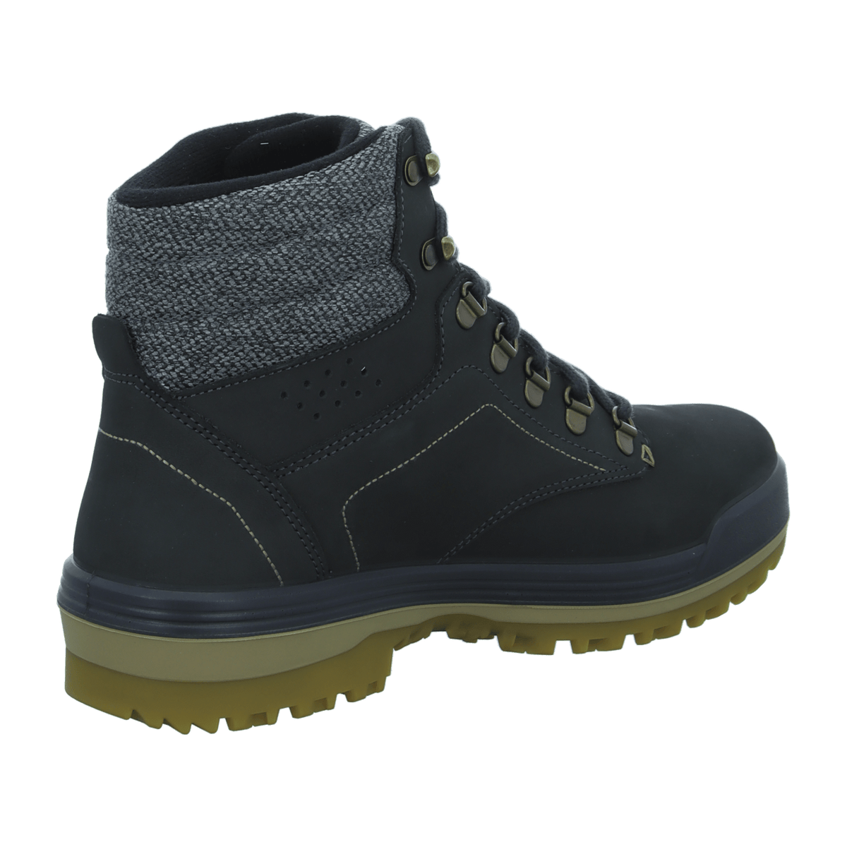 LOWA Nera GTX Men's Mid Hiking Boots Anthracite Beige Nubuck