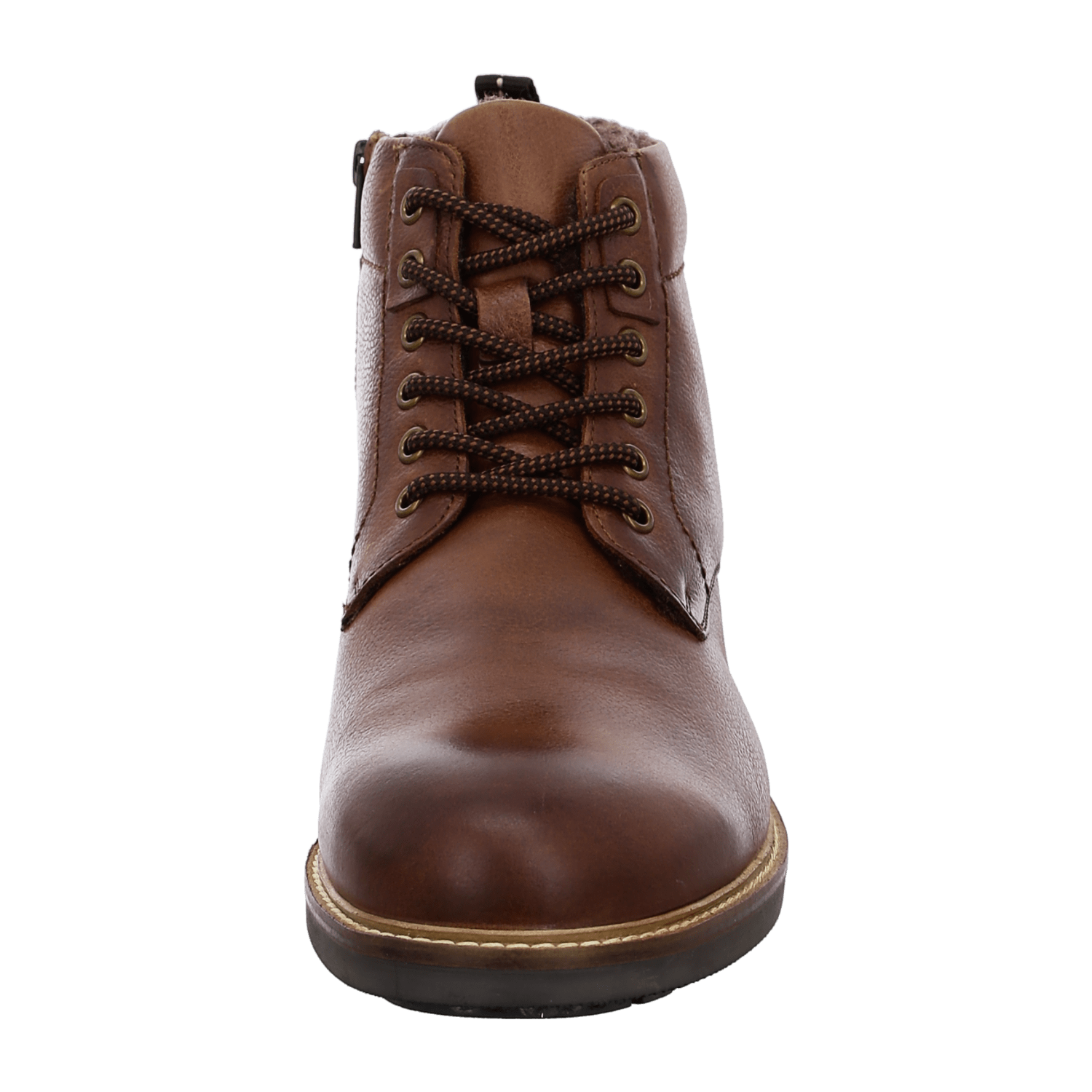 Ara Toledo Men's Classic Brown Smooth Leather Derby Shoes
