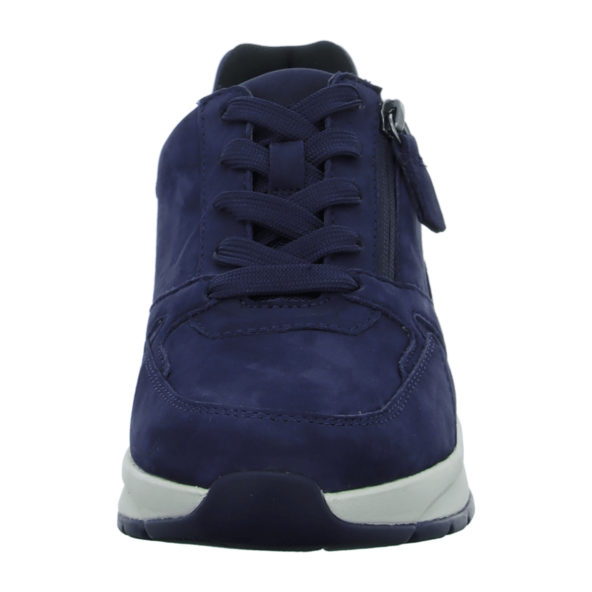 Gabor Rollingsoft Women's Low-Top Trainers Blue Faux Leather