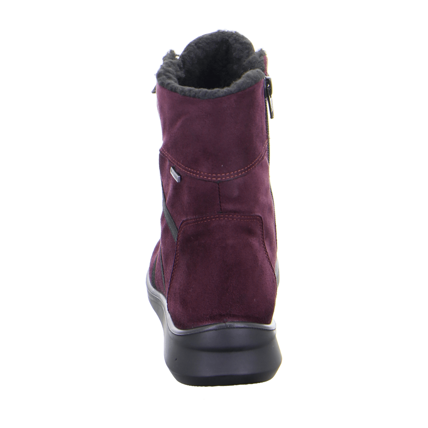 ARA Women's Toronto Boots Red with Zipper Classic Textile Boots with Round Toe - Bartel-Shop