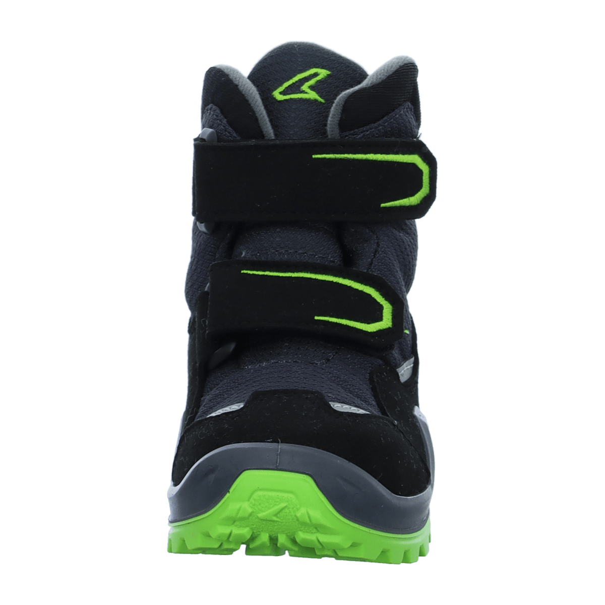 LOWA Milo Evo GTX Mid Kids Boots - Waterproof Lime Grey Shoes