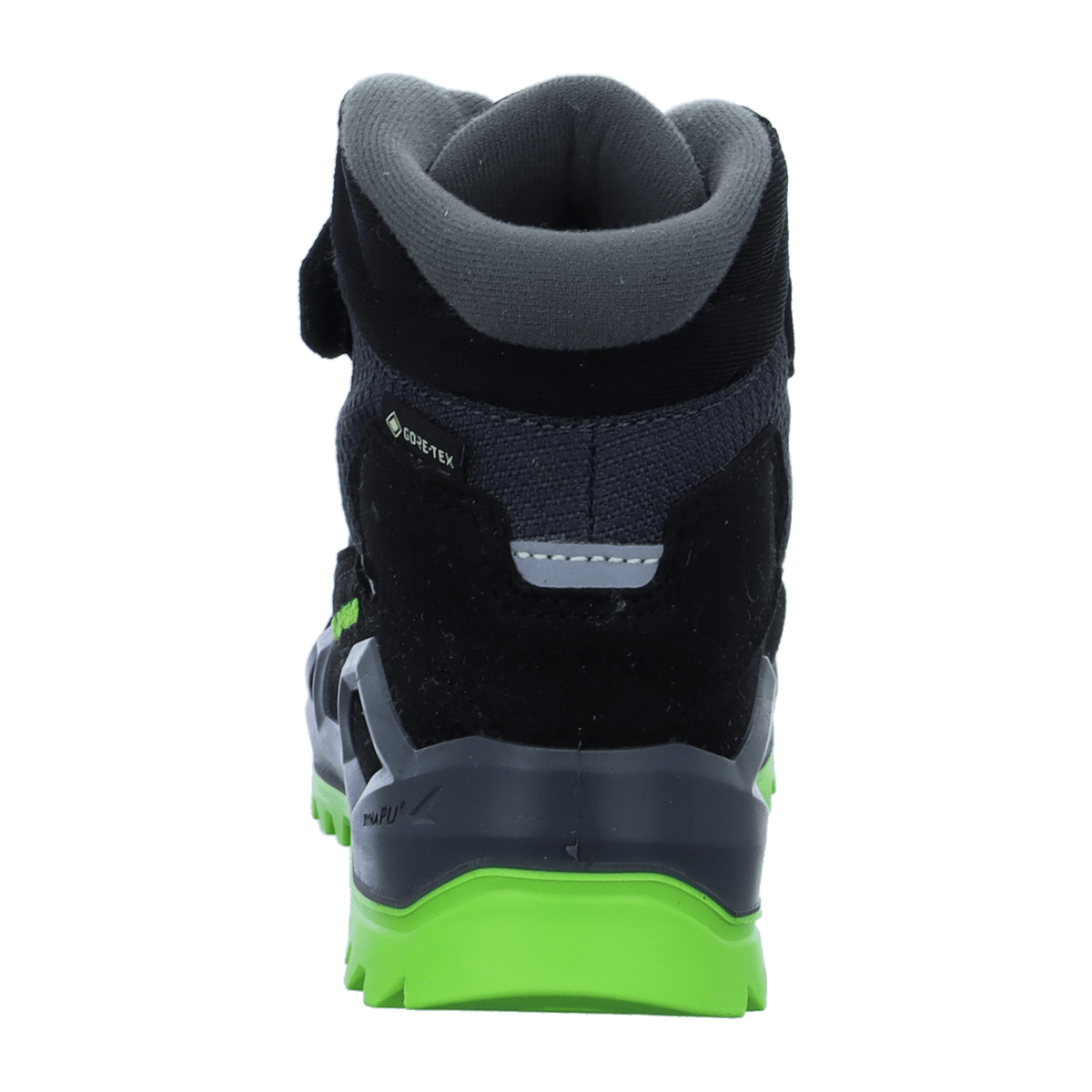 LOWA Milo Evo GTX Mid Kids Boots - Waterproof Lime Grey Shoes