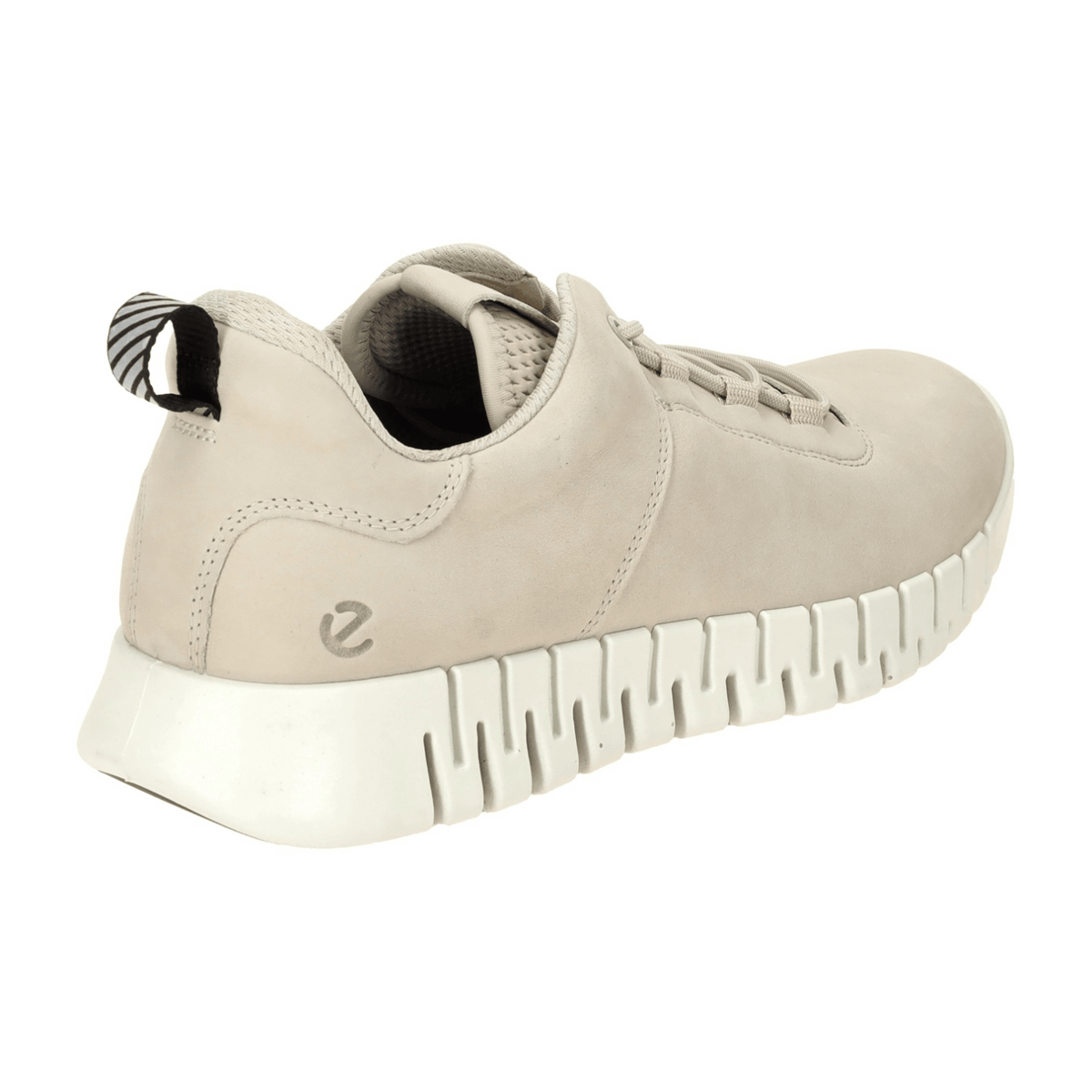 ECCO Gruuv Men's Sneaker - Lightweight Leather Shoes Gravel Nubuck