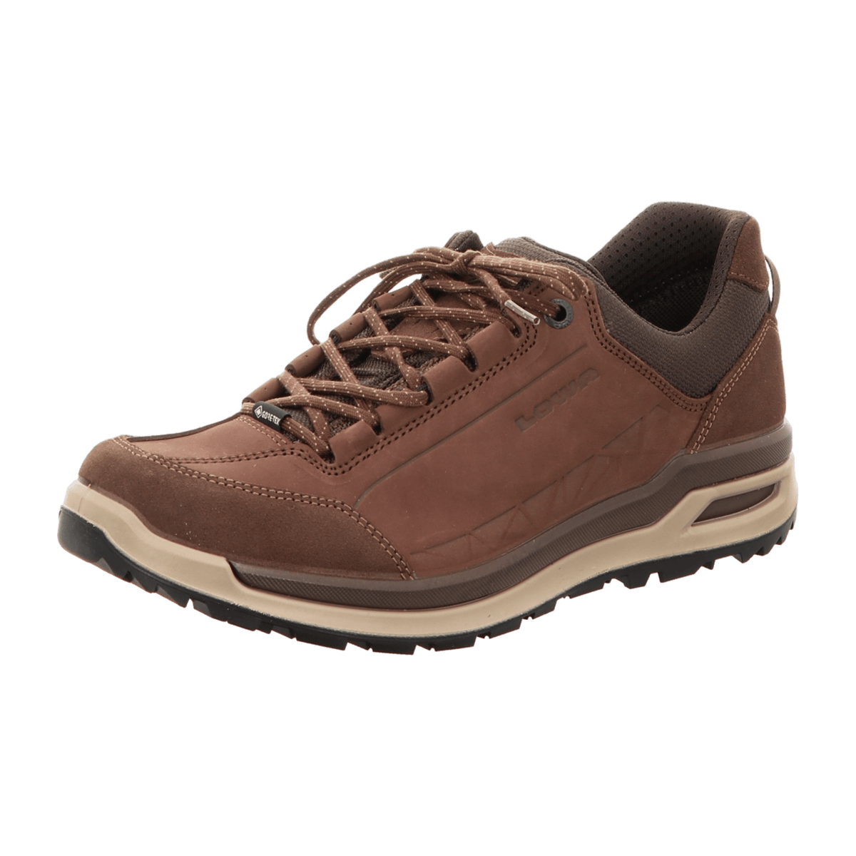 LOWA Bellagio GTX Lo Men's Trekking Shoes Espresso Waterproof