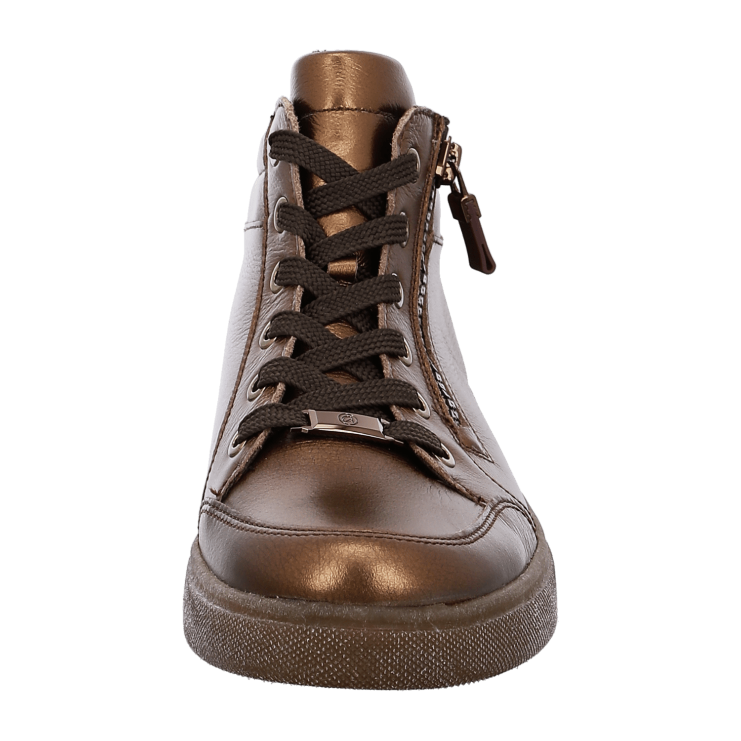ARA Women's Rom-Sport Ankle Boot Sneaker with Zipper Brown - Bartel-Shop