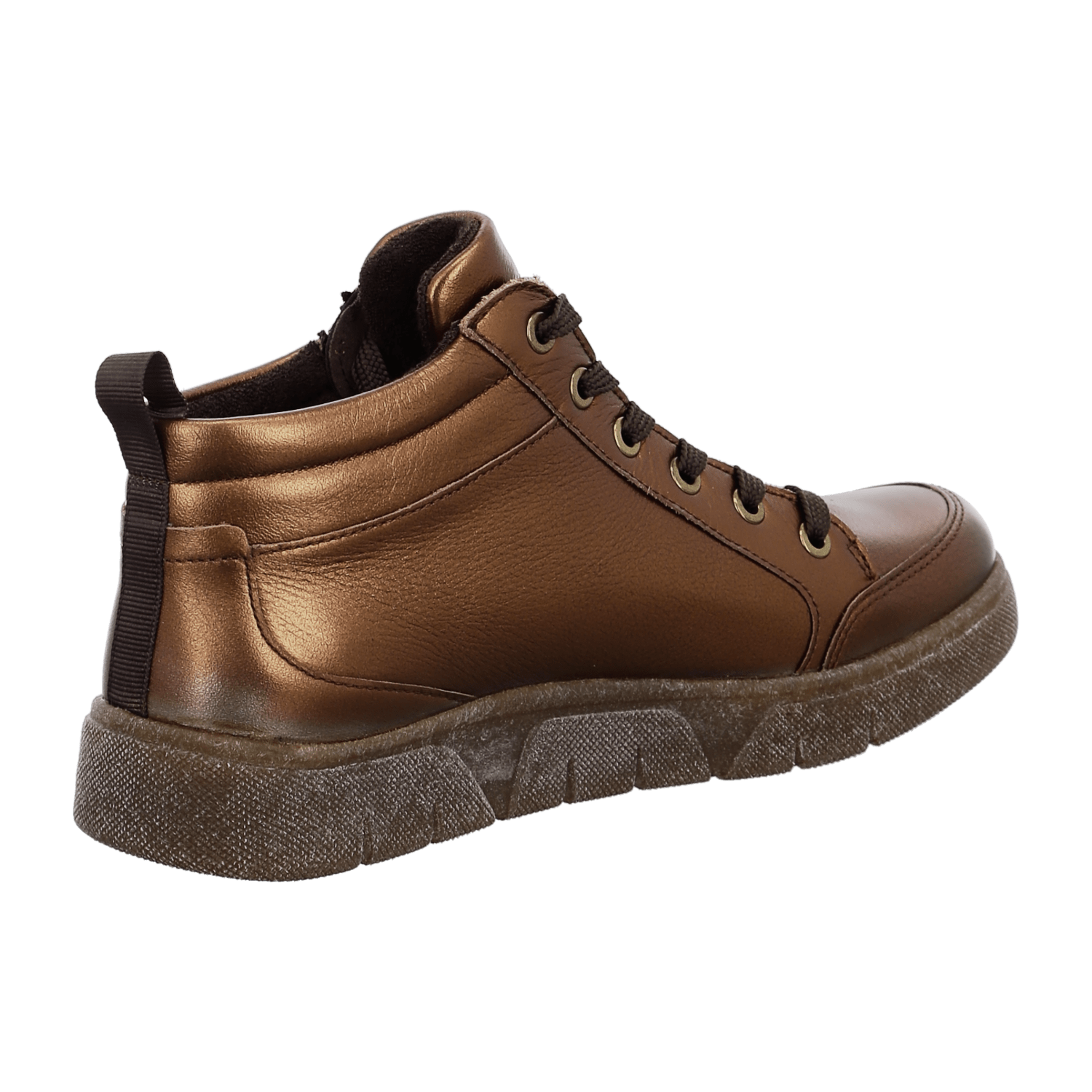 ARA Women's Rom-Sport Ankle Boot Sneaker with Zipper Brown - Bartel-Shop