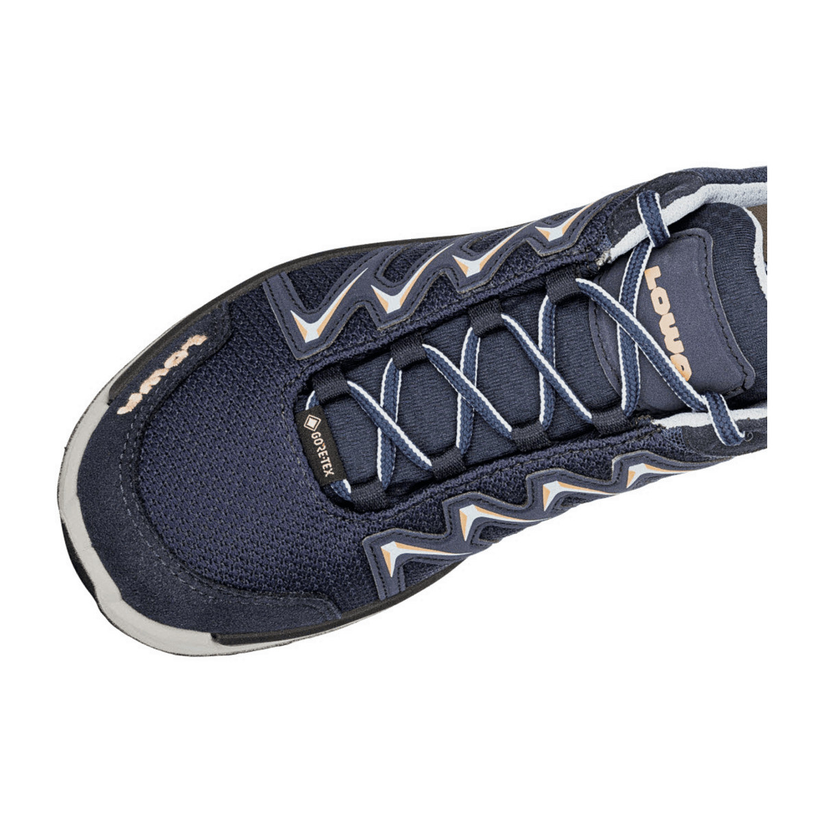 LOWA Innox Pro GTX Lo Ws Women's Trekking Shoes Navy Salmon Waterproof