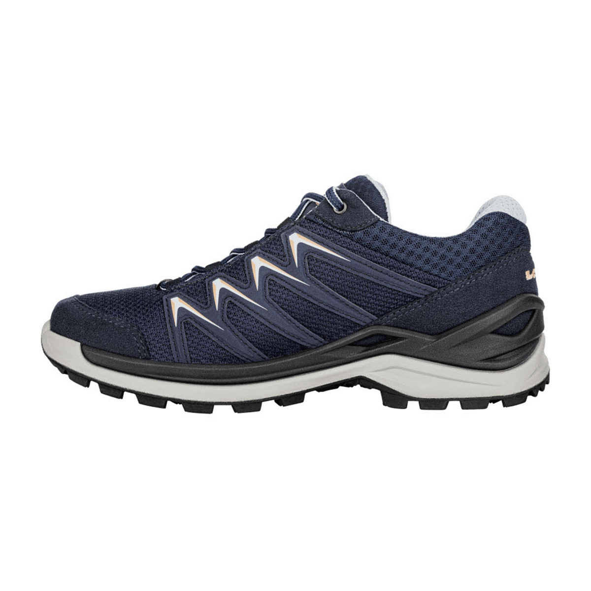 LOWA Innox Pro GTX Lo Ws Women's Trekking Shoes Navy Salmon Waterproof