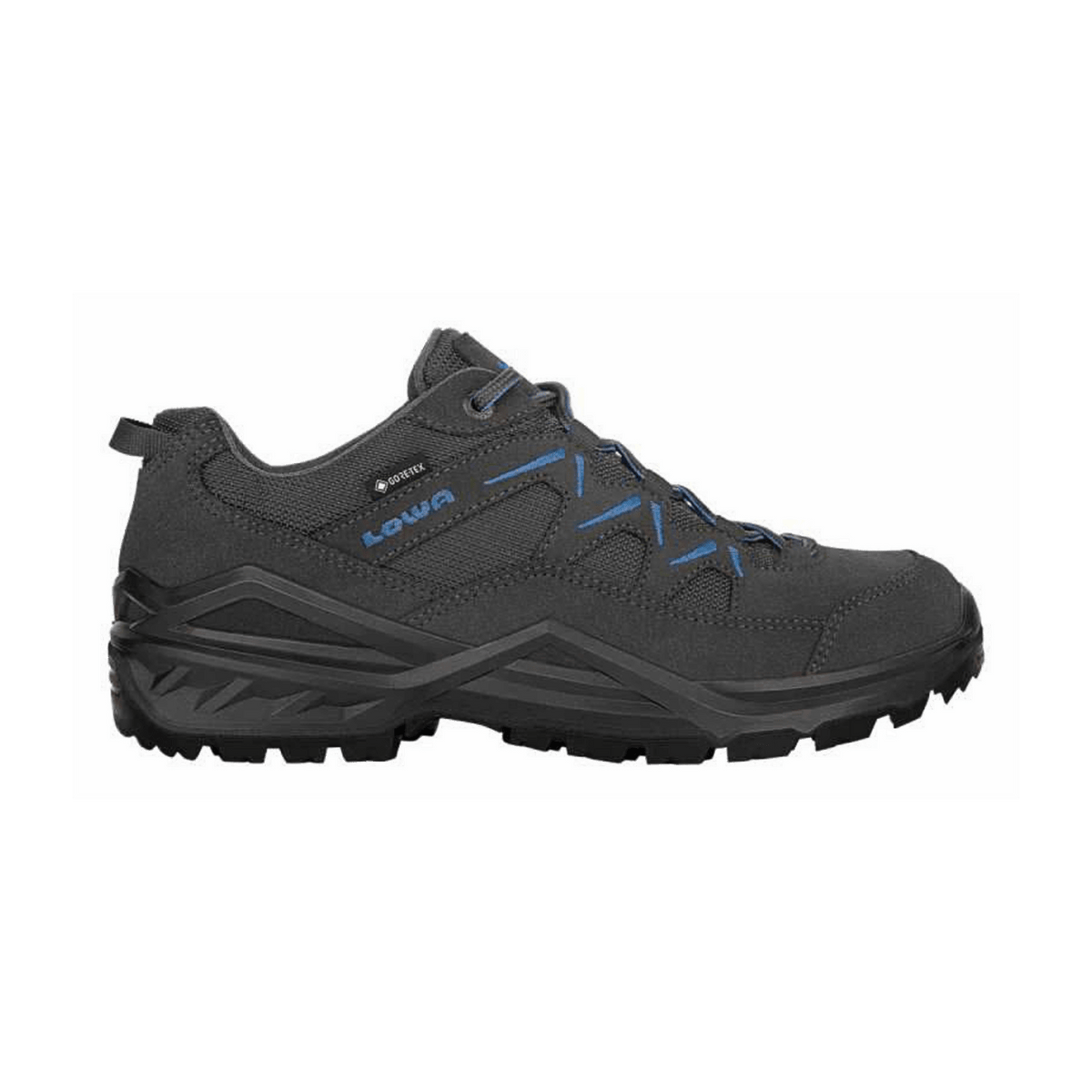 LOWA SIRKOS EVO GTX LO Men's Trekking Shoes Graphite Blue Waterproof