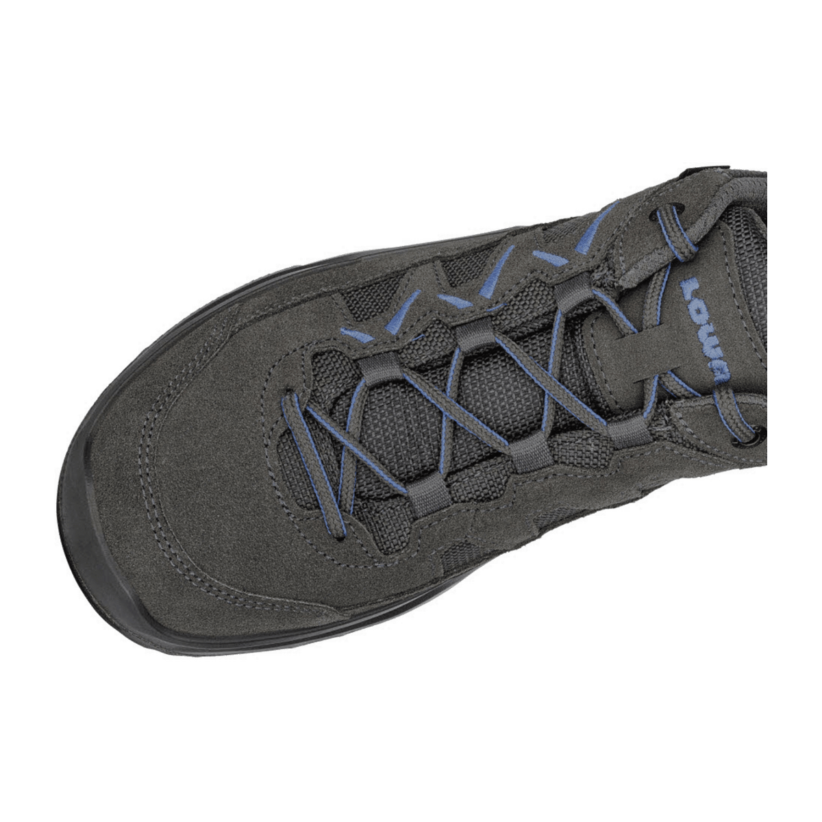 LOWA SIRKOS EVO GTX LO Men's Trekking Shoes Graphite Blue Waterproof