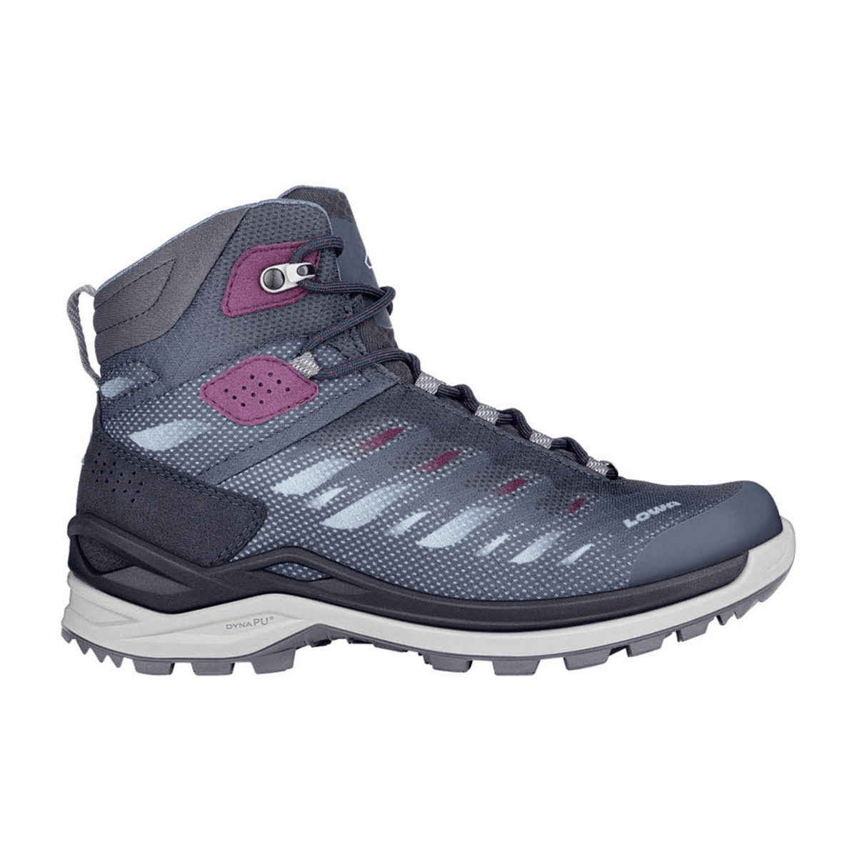 LOWA Ferrox GTX Mid Ws Women's Waterproof Hiking Shoes Navy Ice Blue