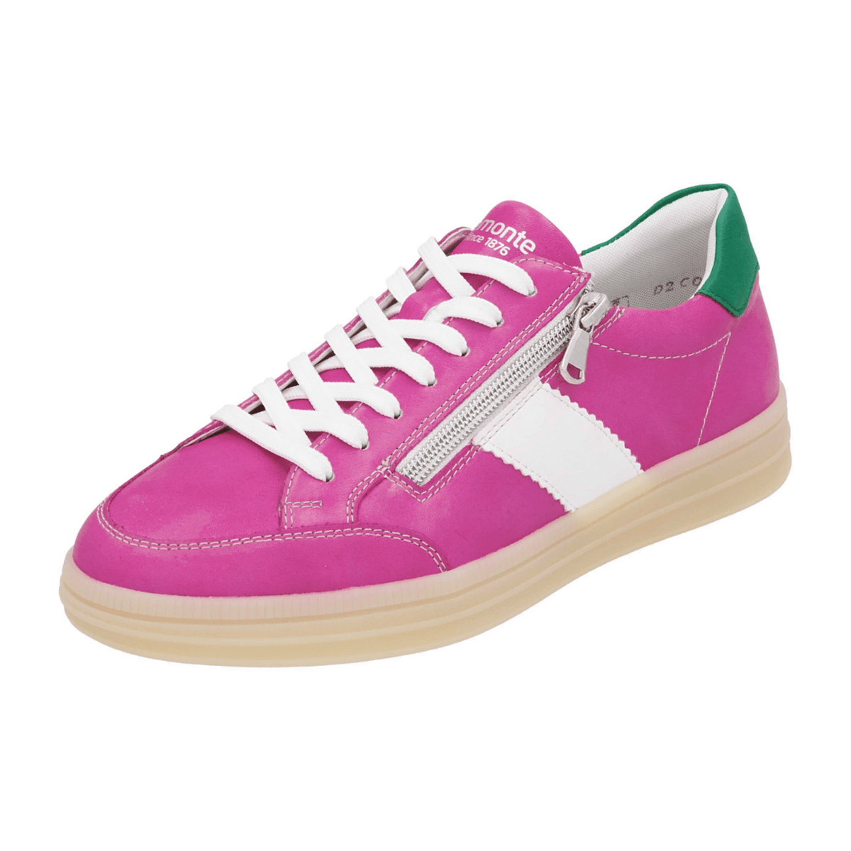 Remonte Women's Pink Leather Trainers - Lightweight Comfort Sneakers